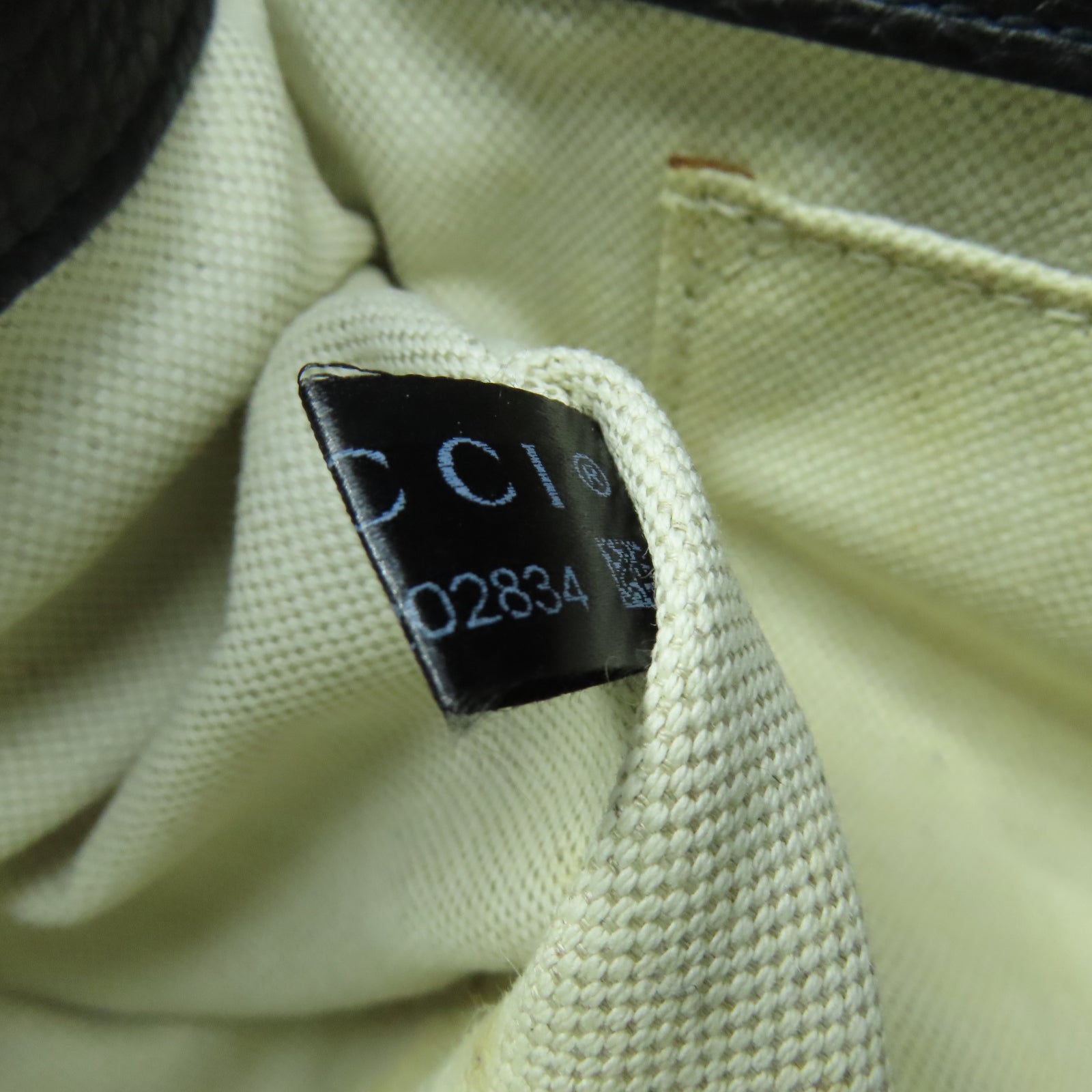 GUCCI 牛皮皮革2 Way Shoulder金扣手挽肩背兩用袋黑色