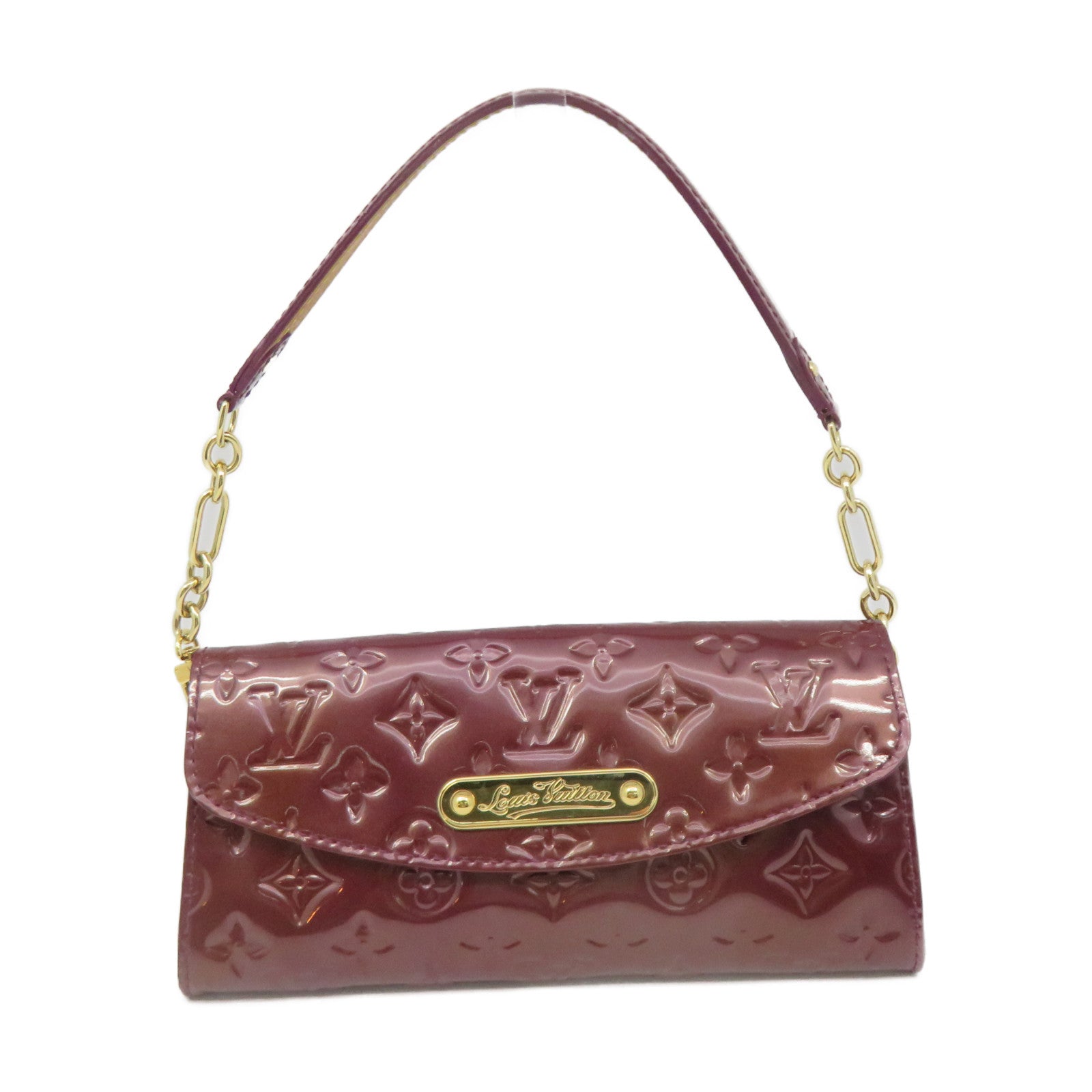 LOUIS VUITTON Mono-Vernis Sunset Boulevard Shoulder Bag肩背袋紫色
