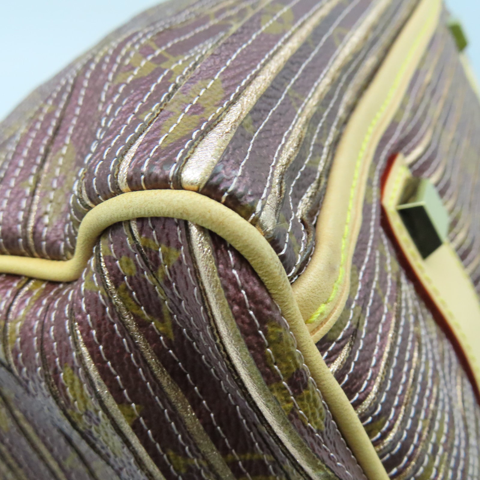 LOUIS VUITTON 【激減優惠】Monogram-Canvas Eden Speedy 30金扣手挽肩背兩用袋紫色