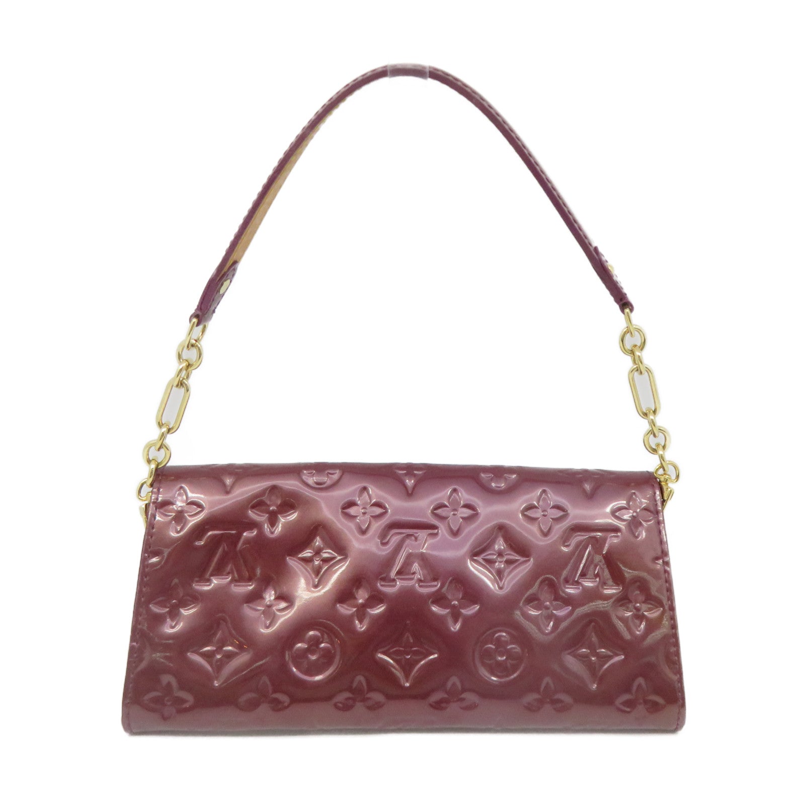 LOUIS VUITTON Mono-Vernis Sunset Boulevard Shoulder Bag肩背袋紫色