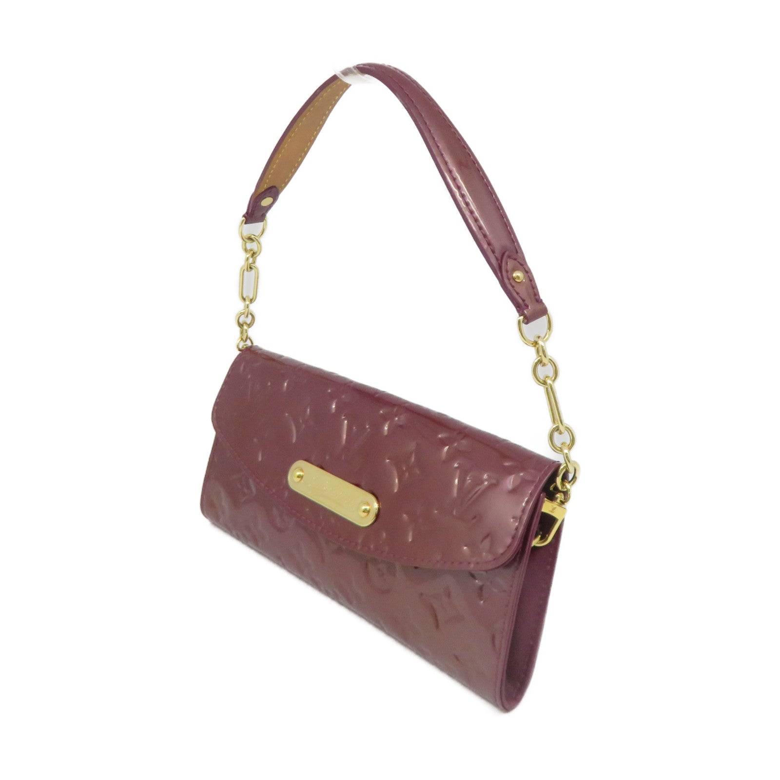LOUIS VUITTON Mono-Vernis Sunset Boulevard Shoulder Bag肩背袋紫色