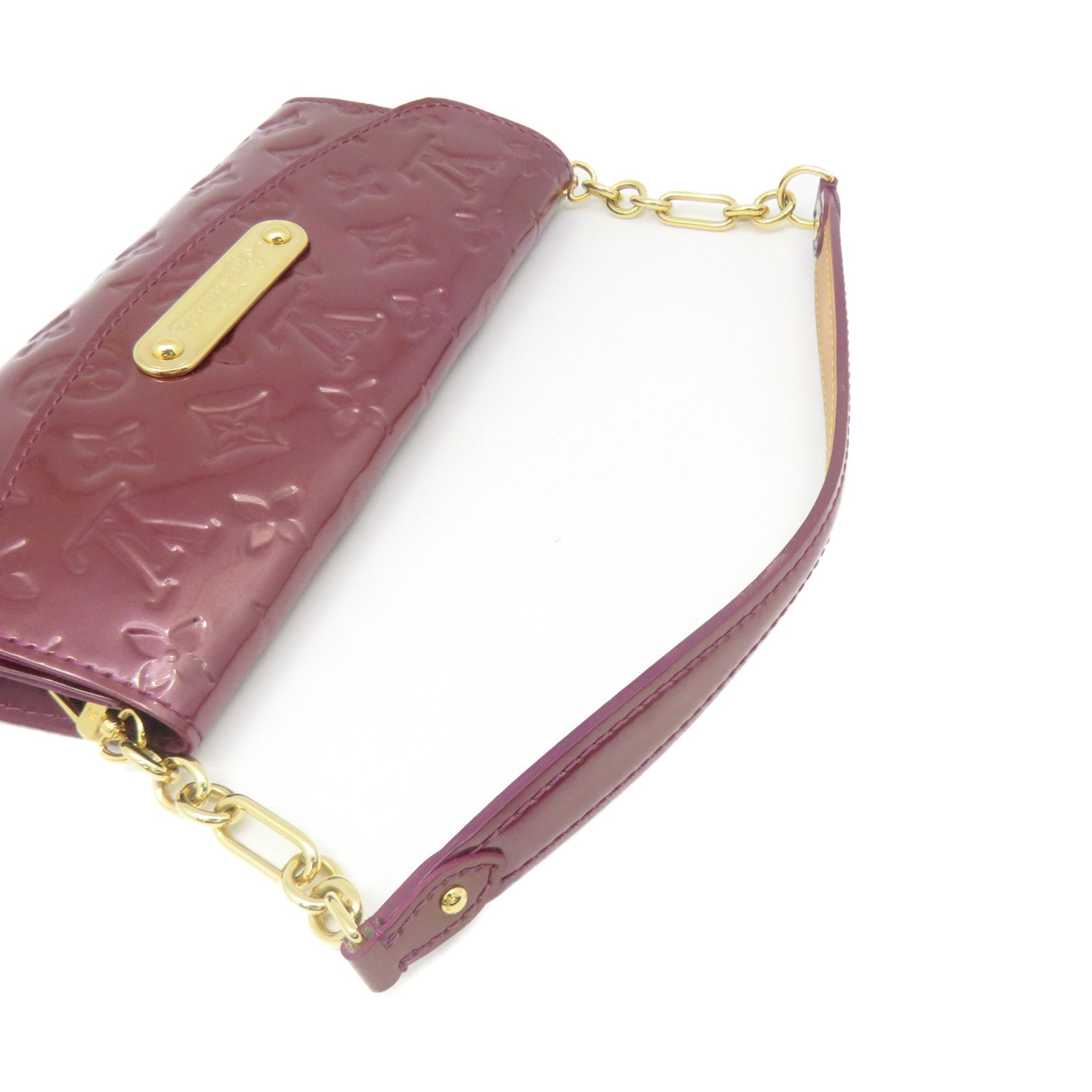 LOUIS VUITTON Mono-Vernis Sunset Boulevard Shoulder Bag肩背袋紫色