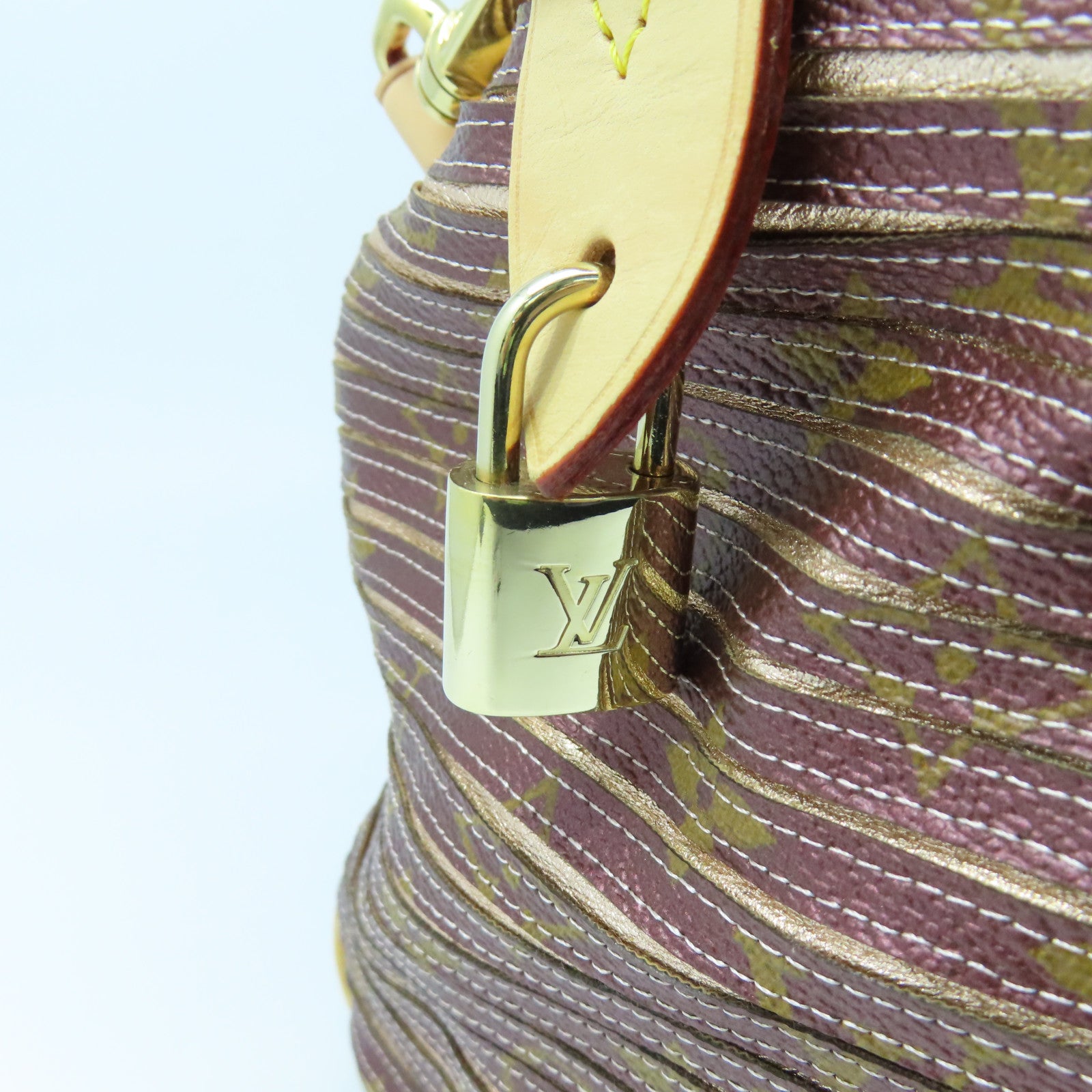 LOUIS VUITTON 【激減優惠】Monogram-Canvas Eden Speedy 30金扣手挽肩背兩用袋紫色