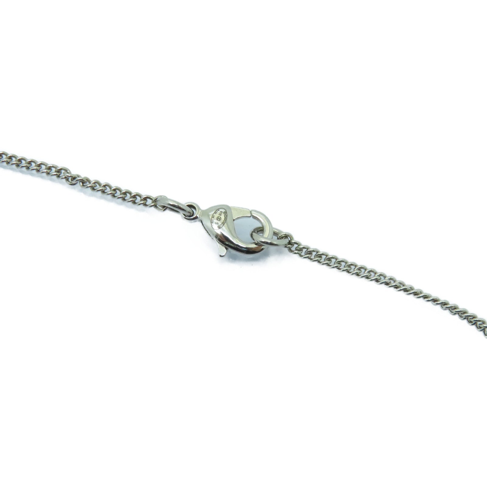 CHANEL PVC/金屬Necklace項鍊銀色/透明