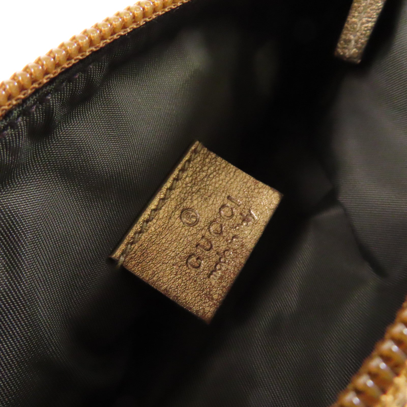 GUCCI GG帆布Hand Bag手挽袋啡色/粉紅色
