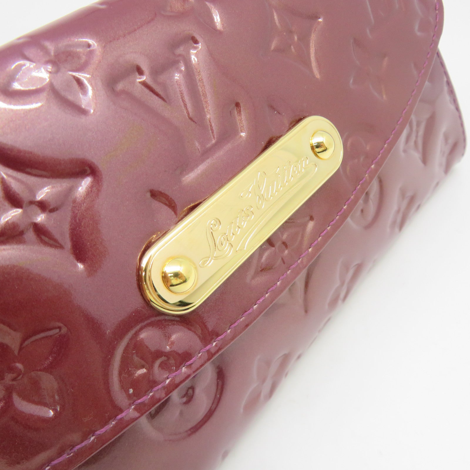 LOUIS VUITTON Mono-Vernis Sunset Boulevard Shoulder Bag肩背袋紫色