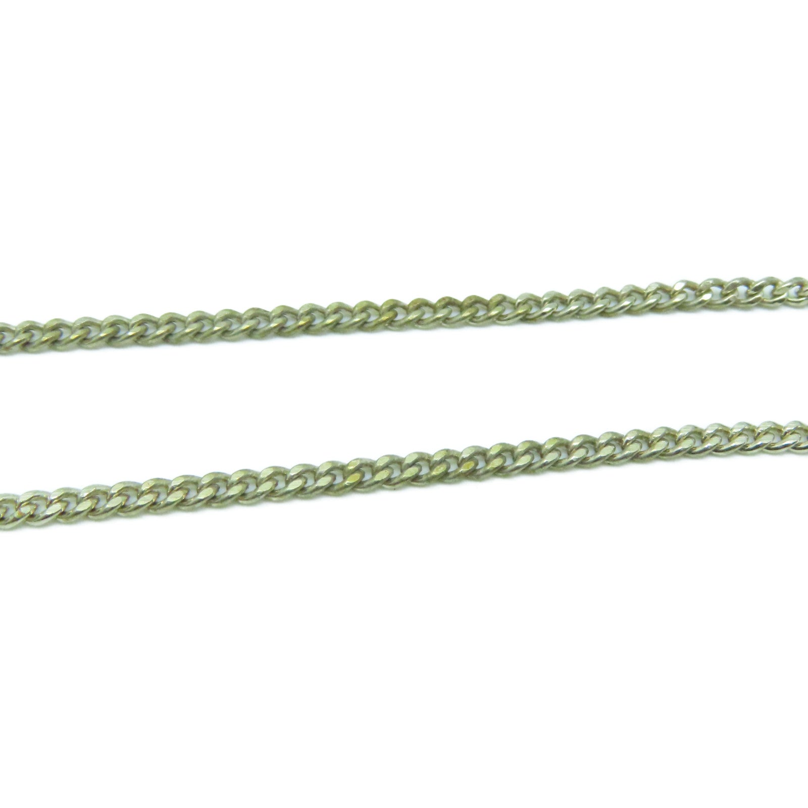 CHANEL 金属Necklace金扣项链金色