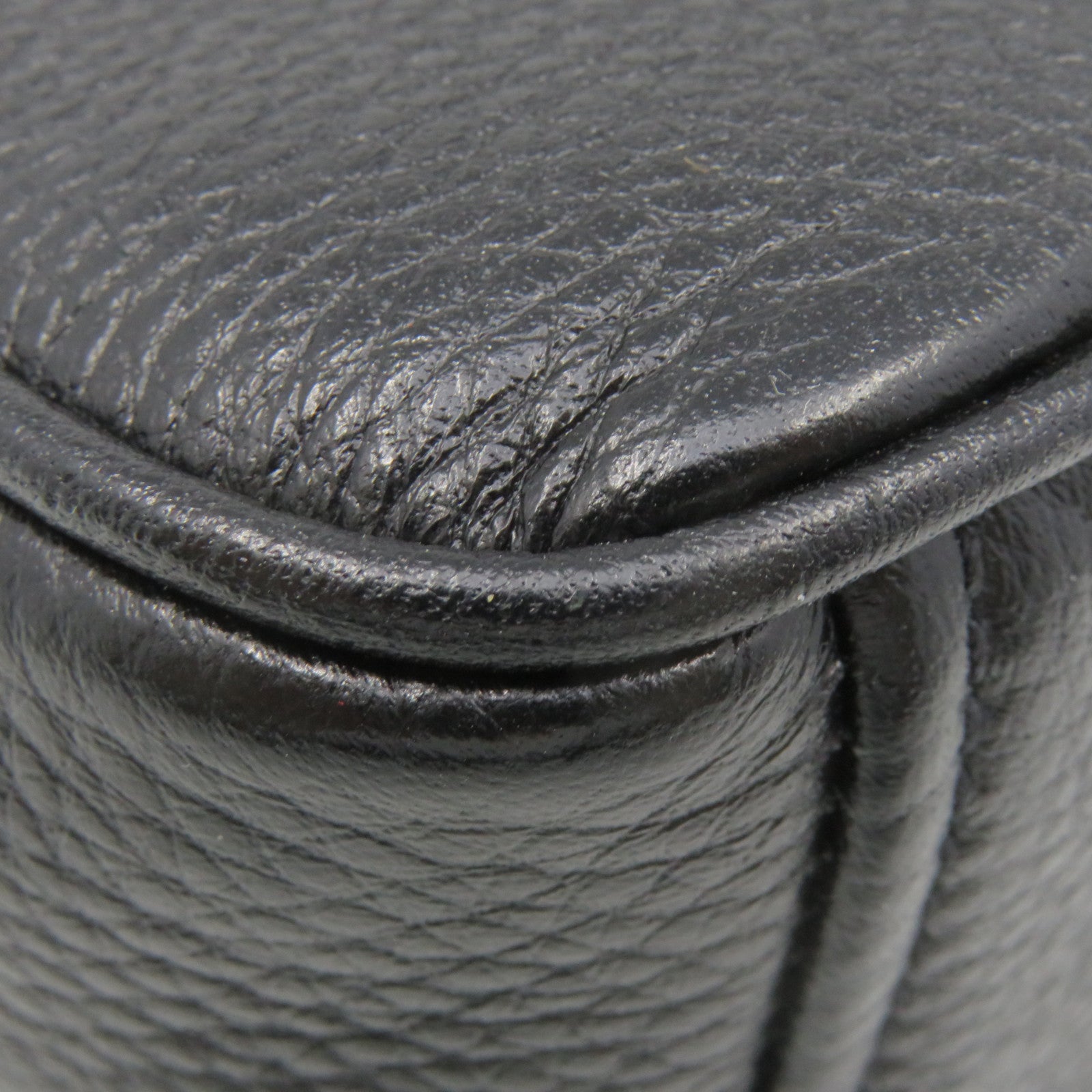 PRADA 牛皮皮革Vitello Phenix Shoulder Bag肩背袋黑色