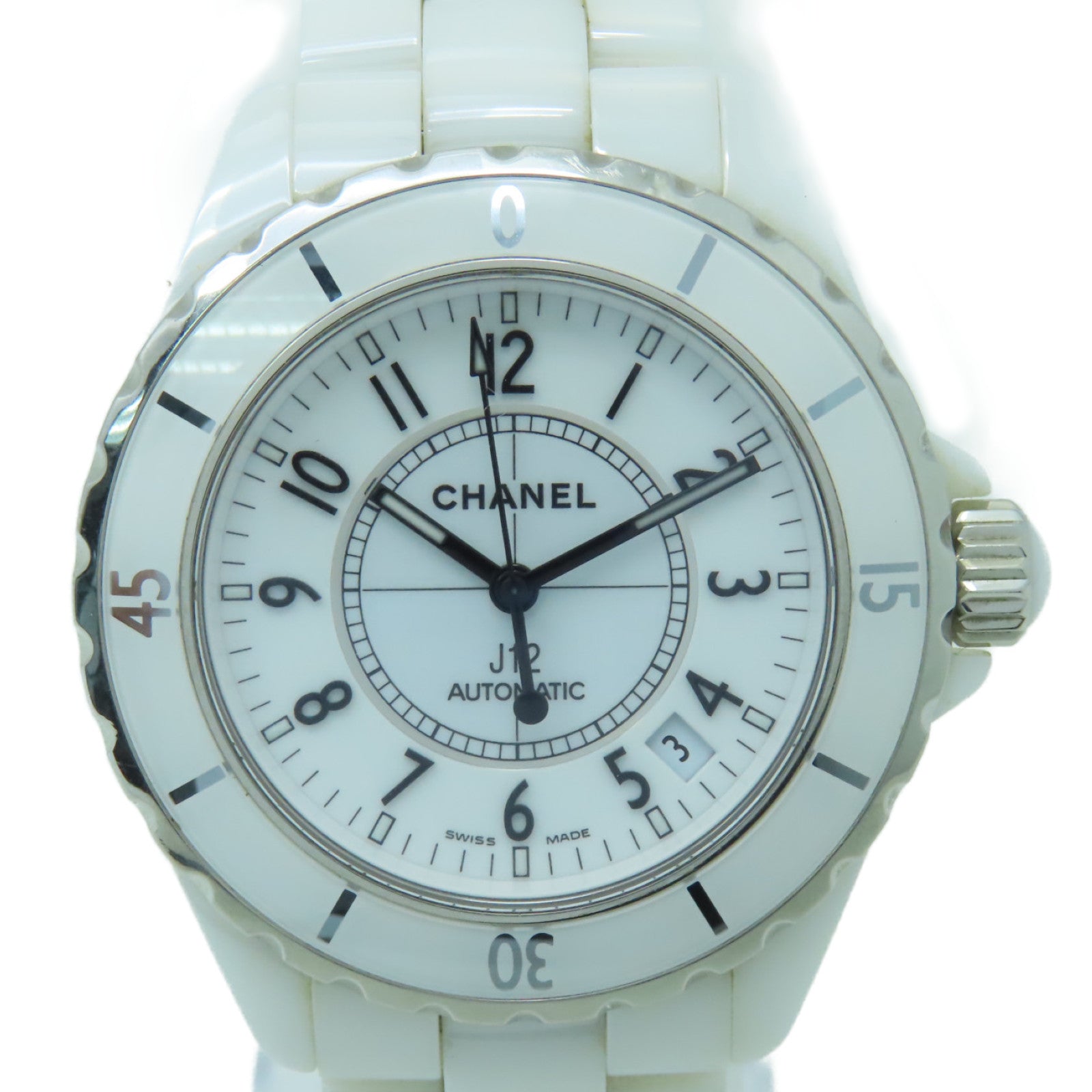 CHANEL J12 watch陶瓷手錶手錶自動機芯白色