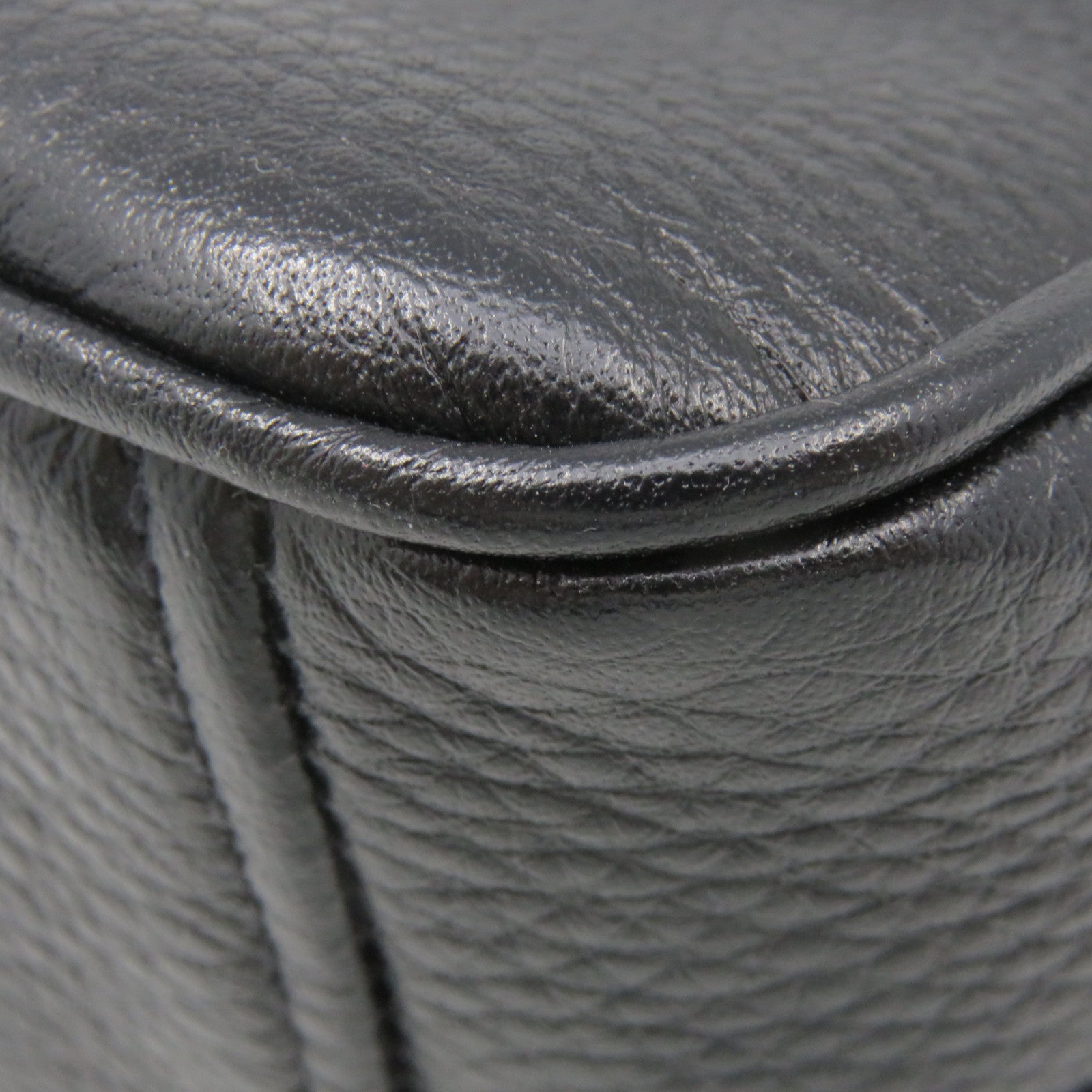 PRADA 牛皮皮革Vitello Phenix Shoulder Bag肩背袋黑色