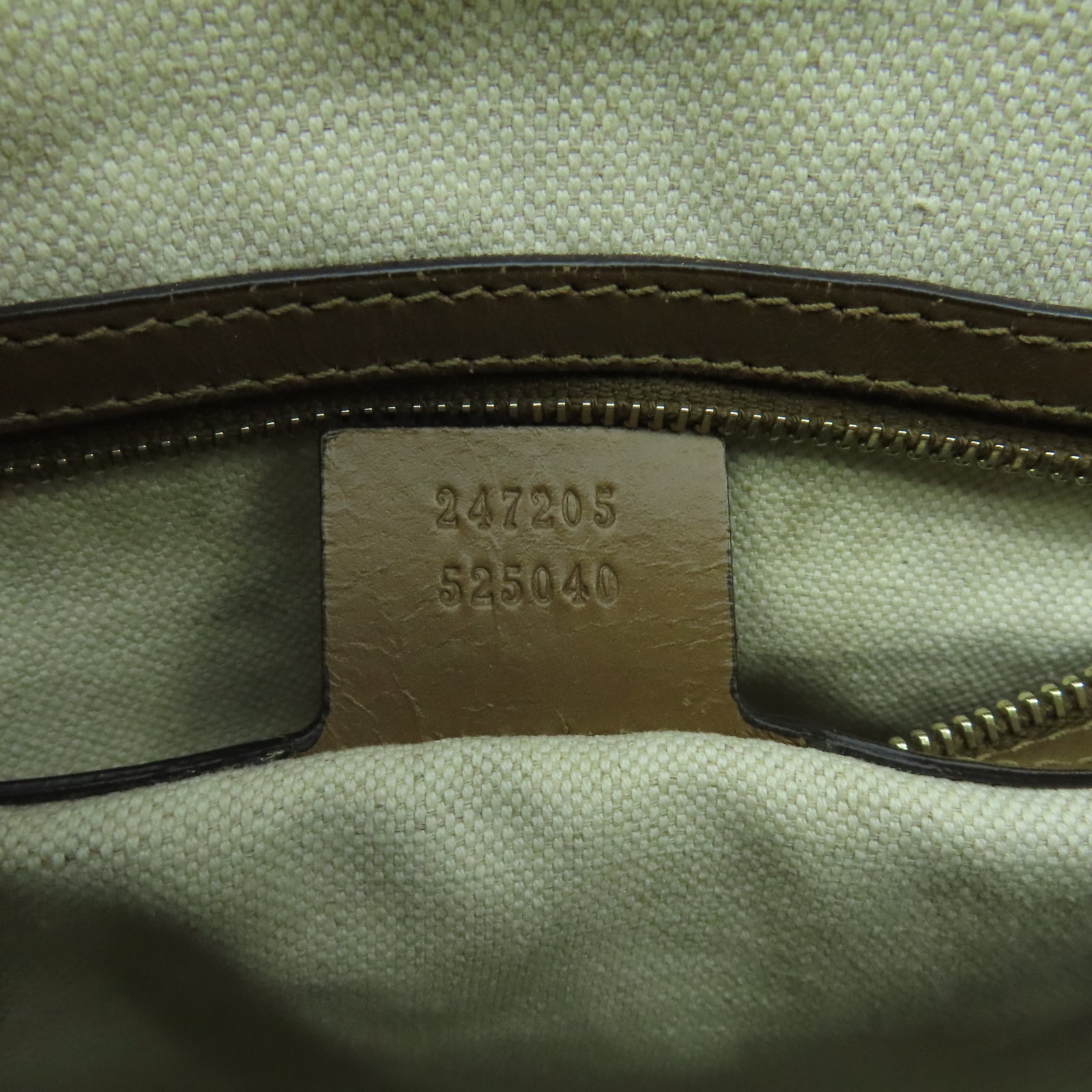 GUCCI 帆布2 Way Shoulder金扣手挽袋啡色/粉紅色