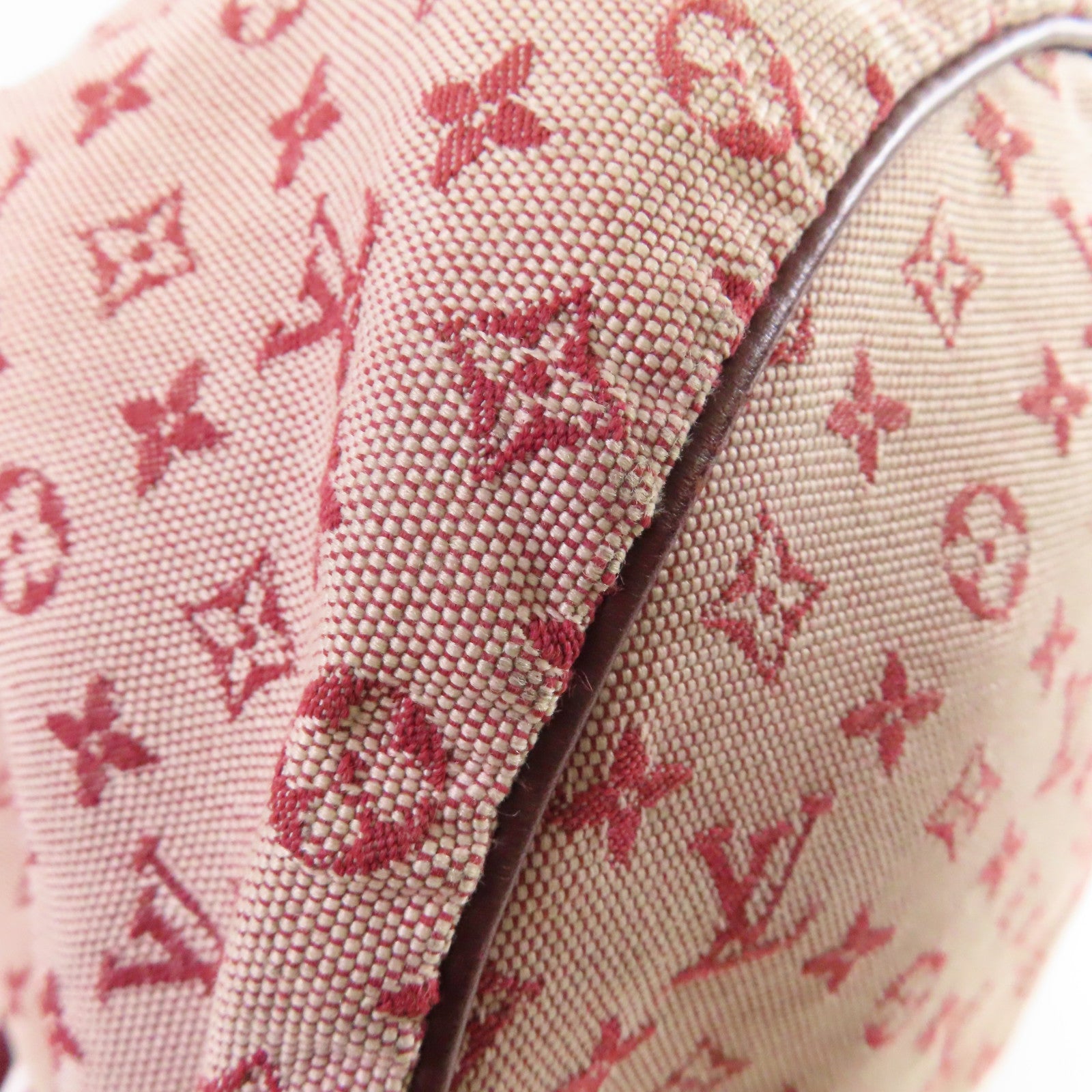 LOUIS VUITTON Monogram Mini Betsy Rucksack金扣背包紅色