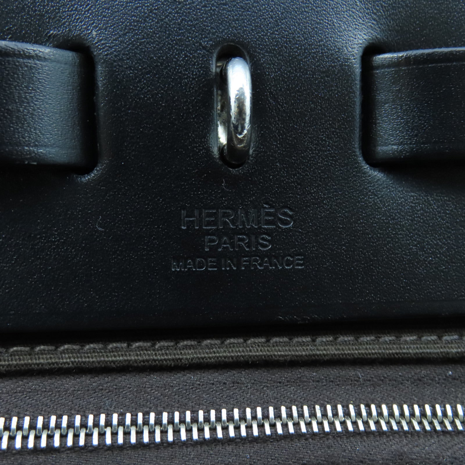 HERMES 帆布Herbag PM Ebene啡色