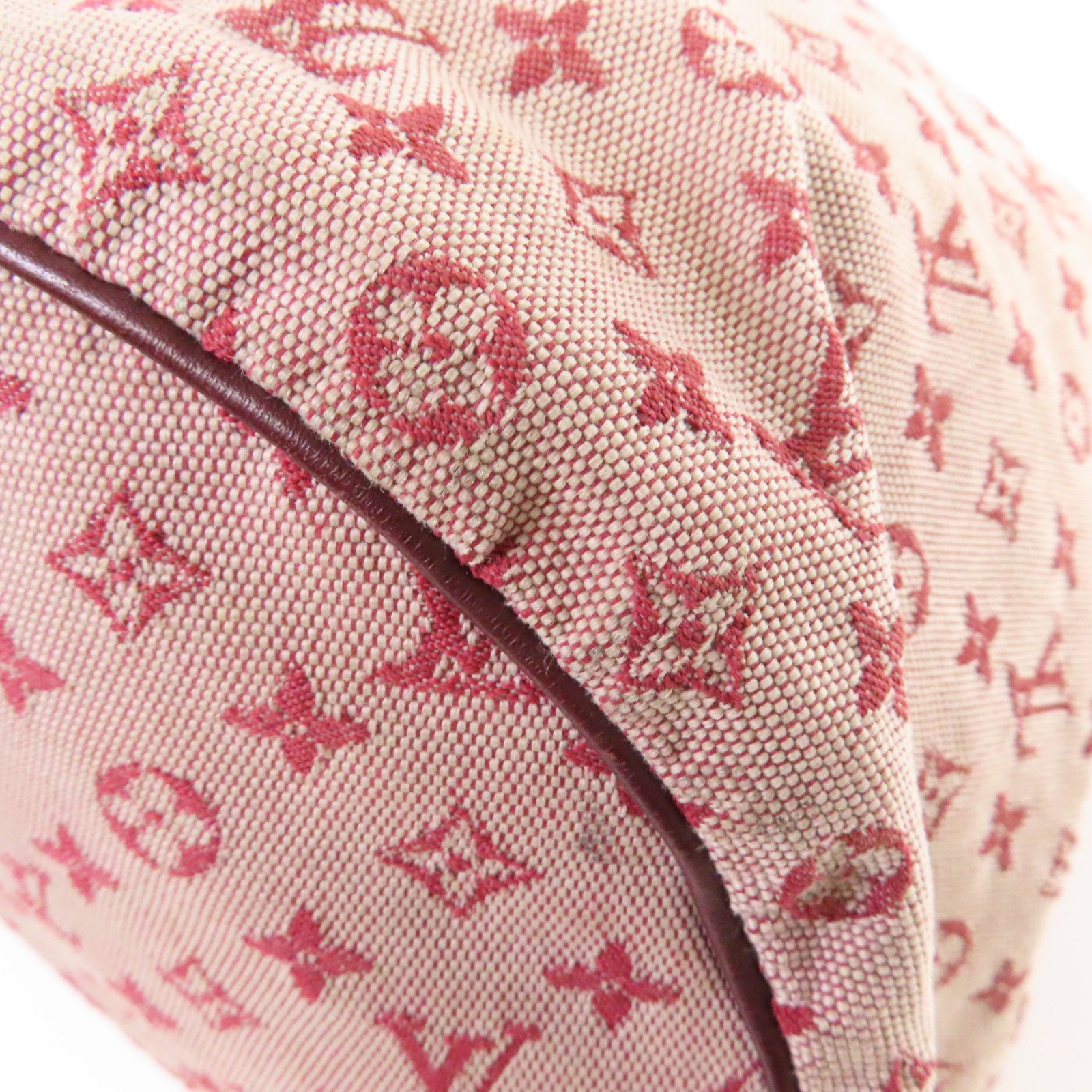 LOUIS VUITTON Monogram Mini Betsy Rucksack金扣背包紅色