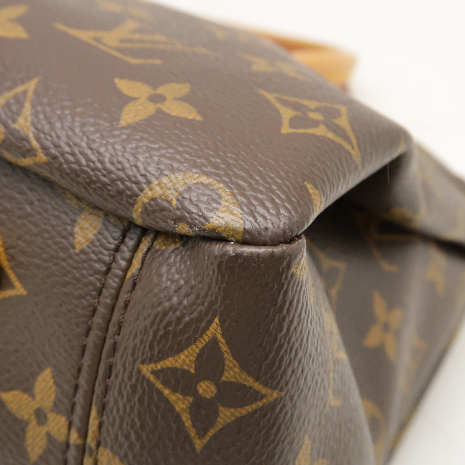 LOUIS VUITTON Monogram Pallas金扣手挽肩背兩用袋啡色
