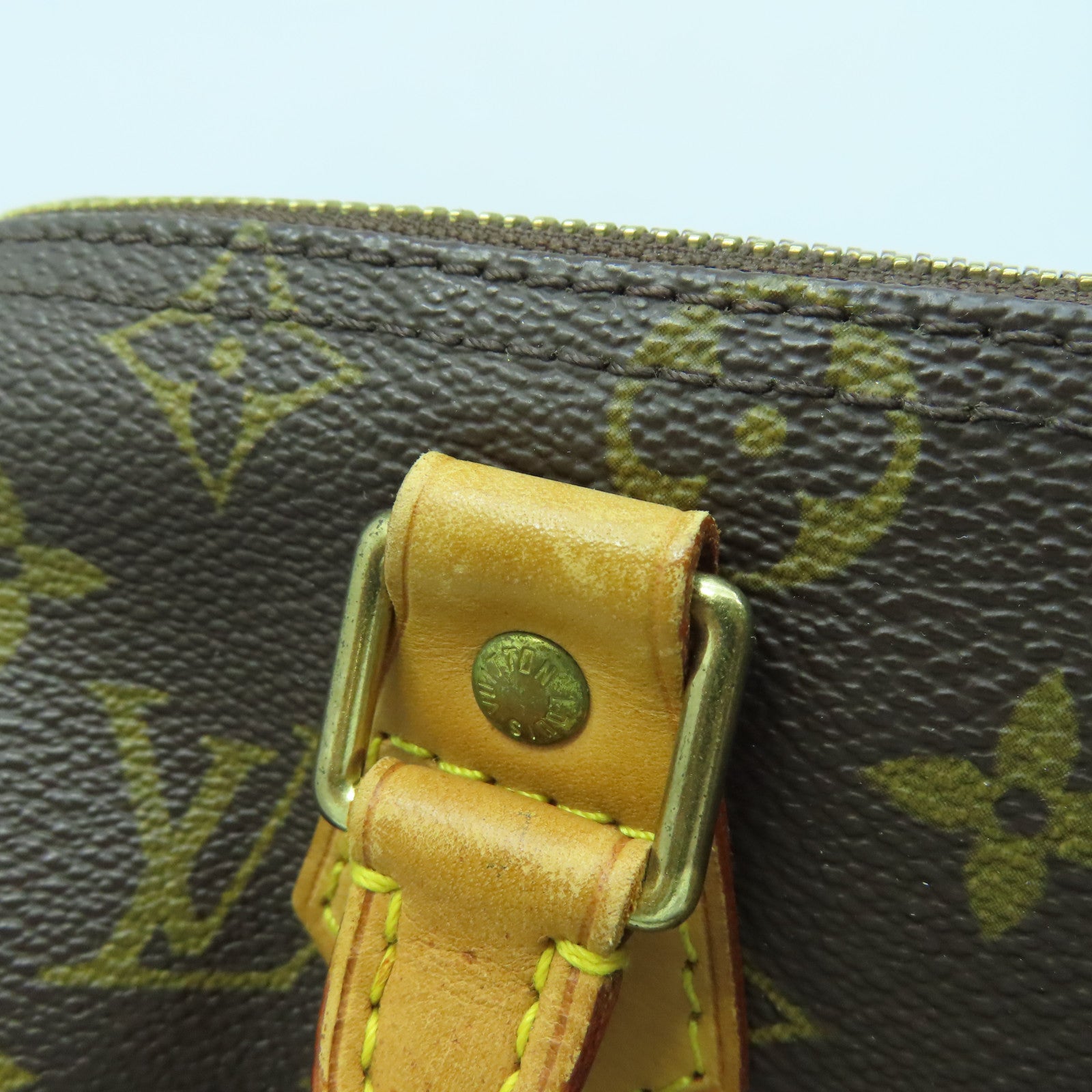LOUIS VUITTON Monogram Speedy 25金扣手挽袋啡色