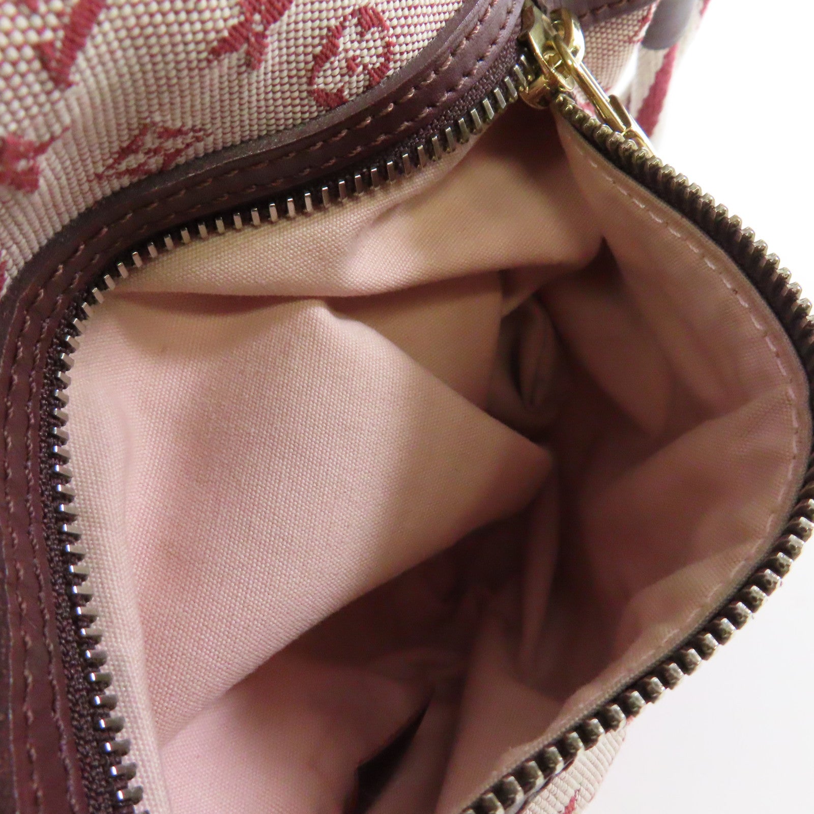 LOUIS VUITTON Monogram Mini Betsy Rucksack金扣背包紅色