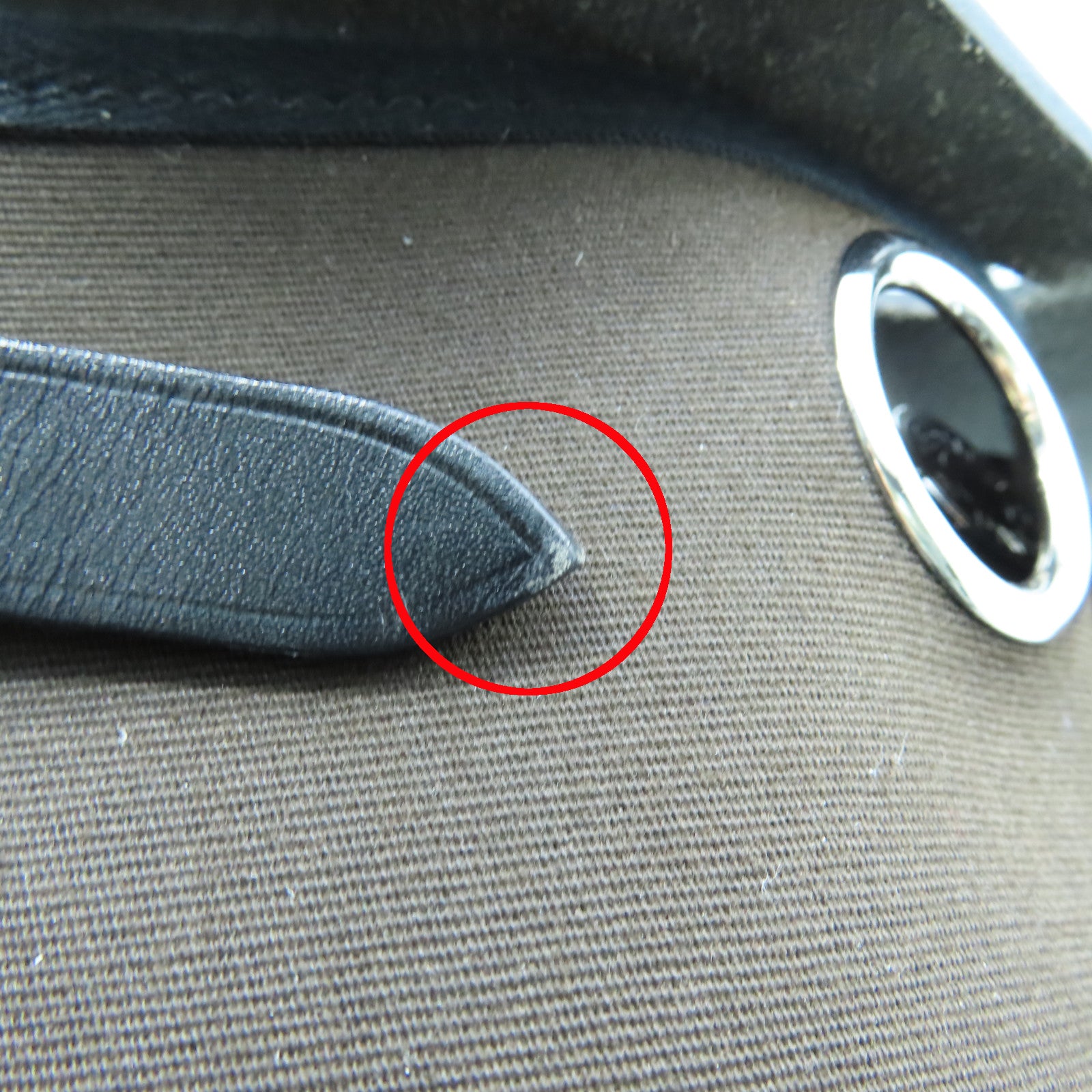 HERMES 帆布Herbag PM Ebene啡色