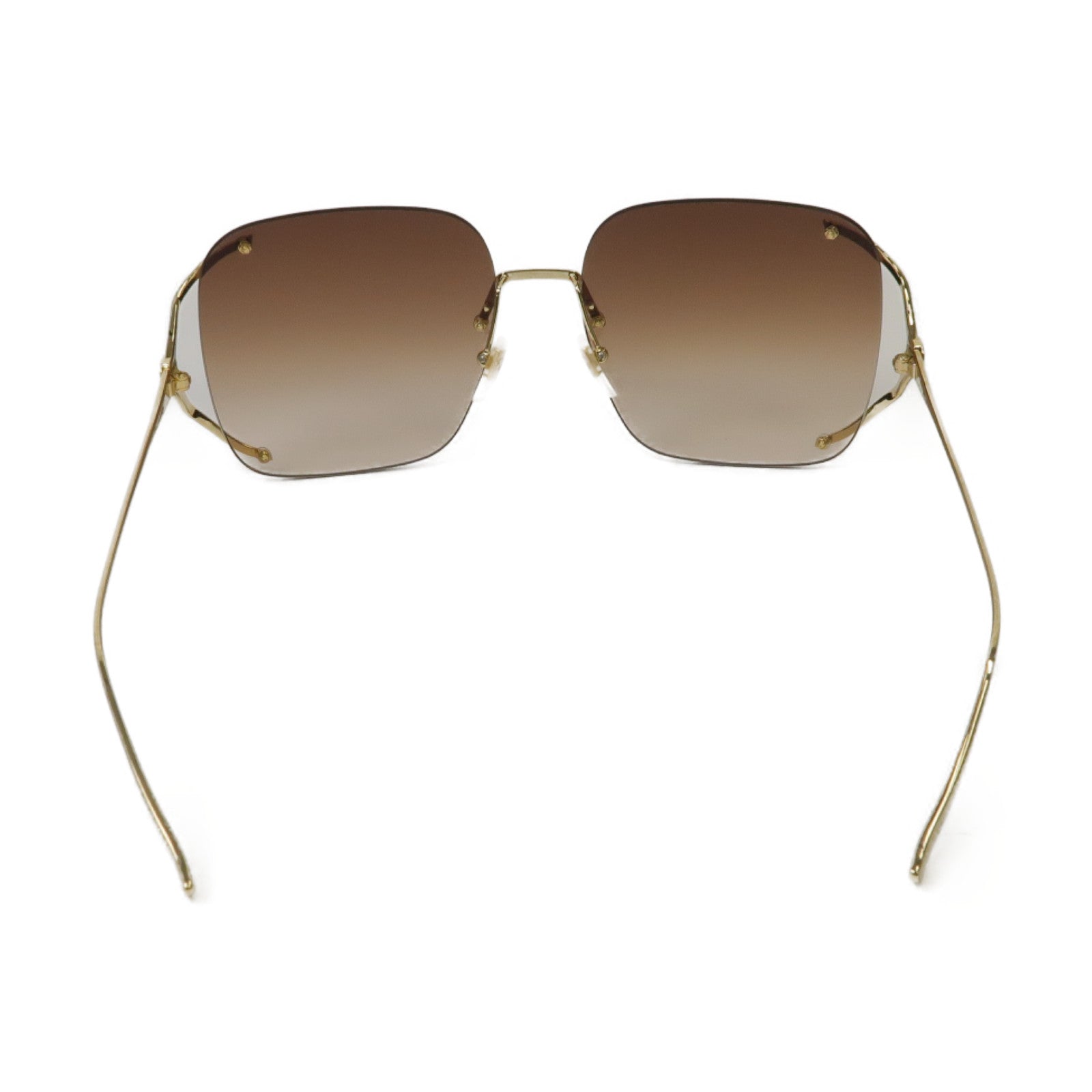 GUCCI PVC Sunglasses太陽眼鏡棕色