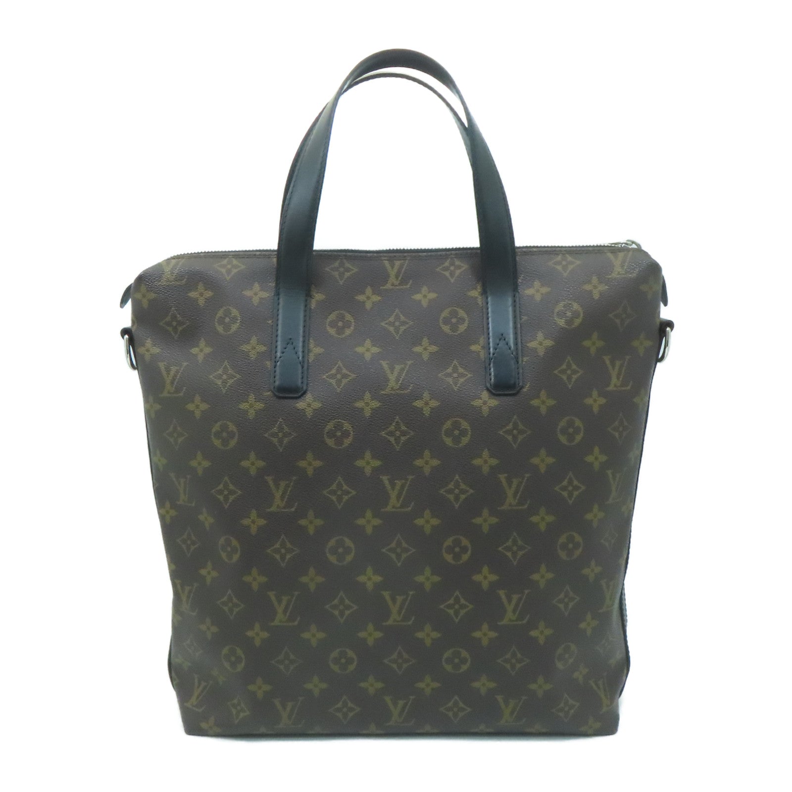 LOUIS VUITTON Monogram Kitan金扣手挽肩背兩用袋啡色