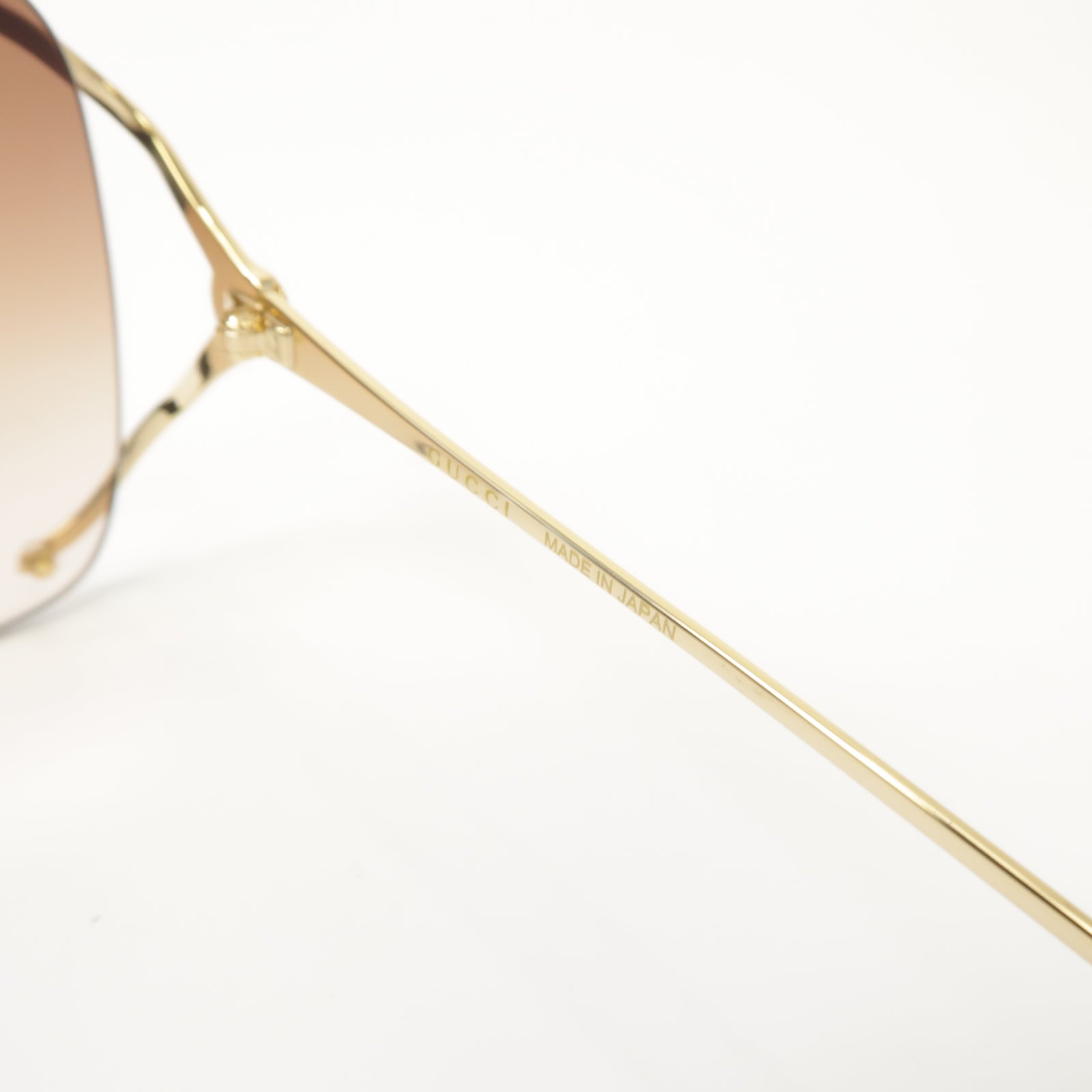 GUCCI PVC Sunglasses太陽眼鏡棕色