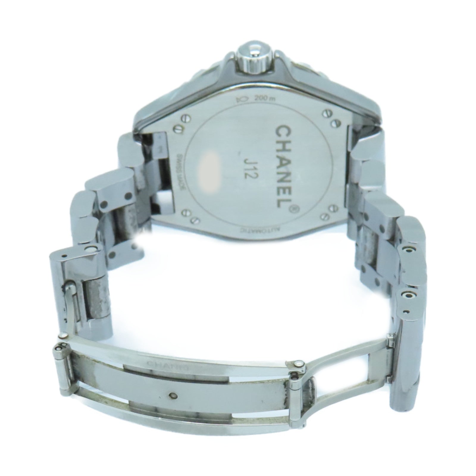 CHANEL J12 Titanium陶瓷手表自动机芯灰色/黒色