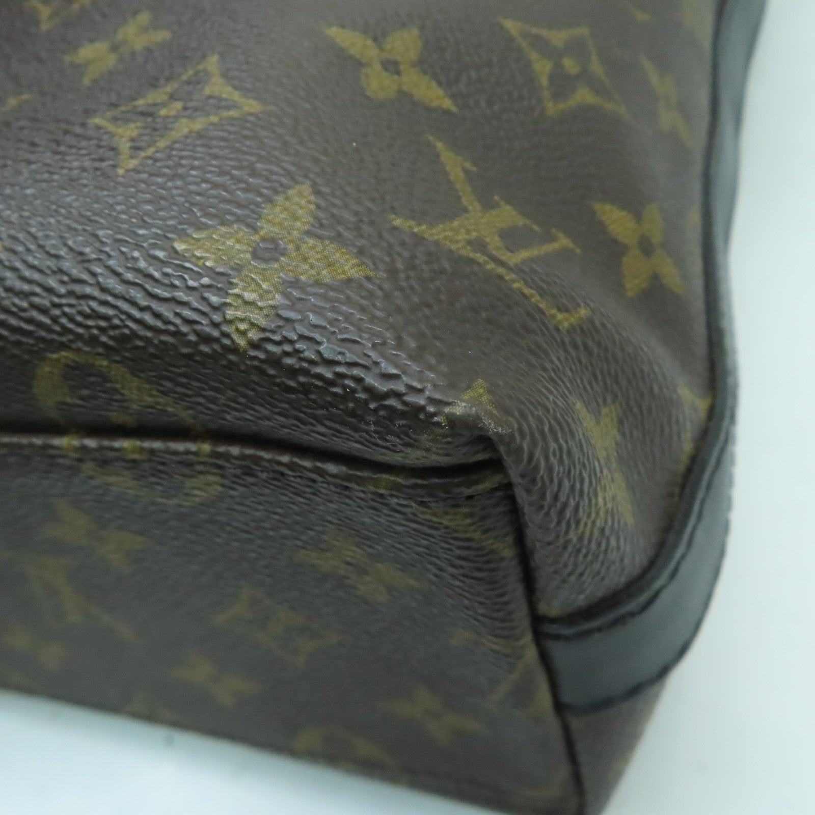 LOUIS VUITTON Monogram Kitan金扣手挽肩背兩用袋啡色