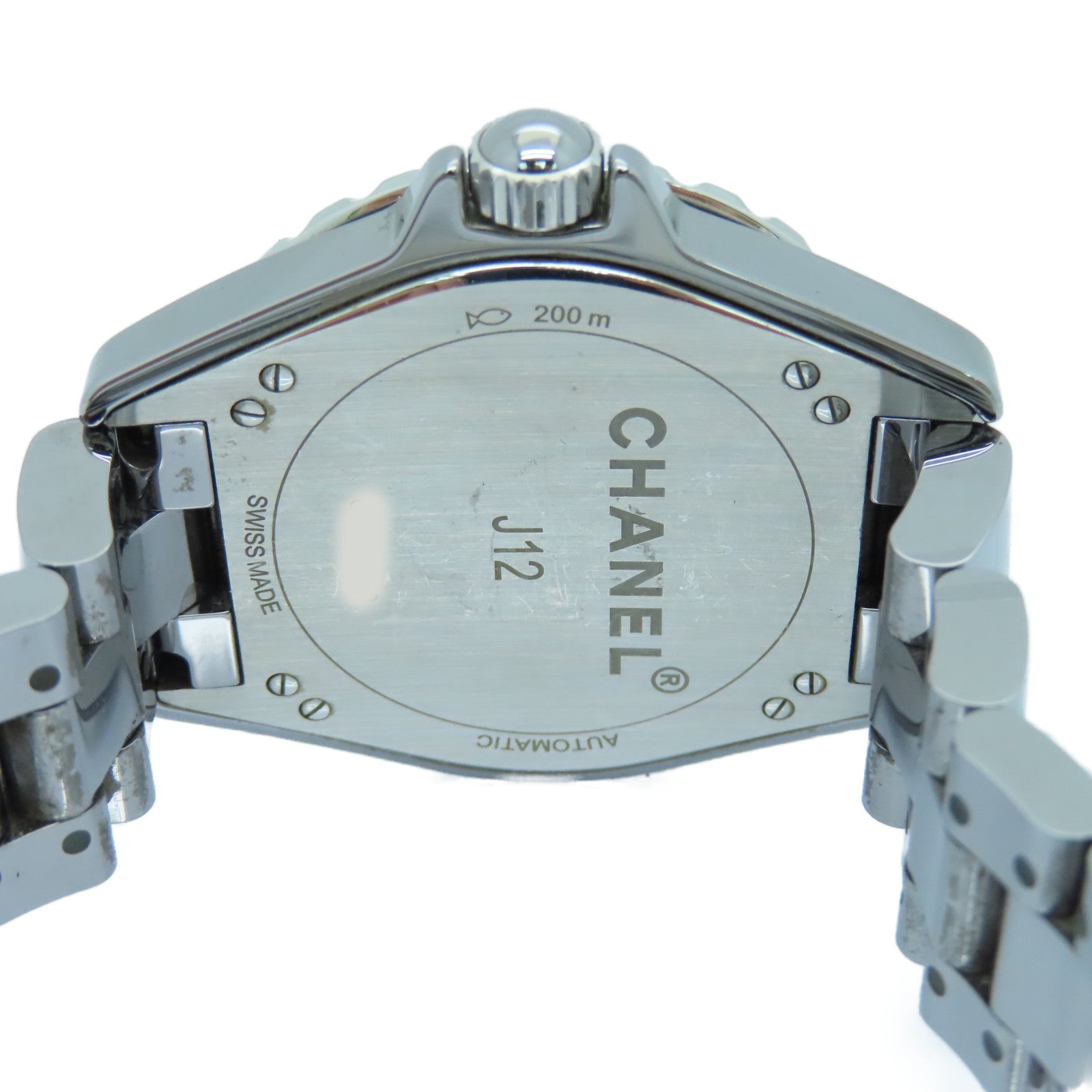 CHANEL J12 Titanium陶瓷手表自动机芯灰色/黒色