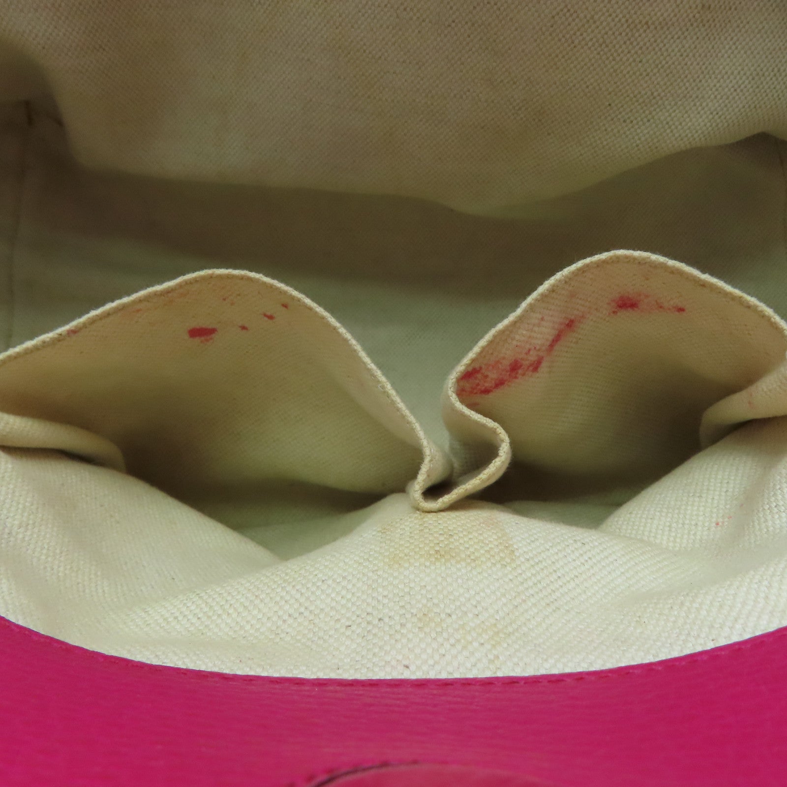 GUCCI cowhide leather Tote Bag hand bag pink