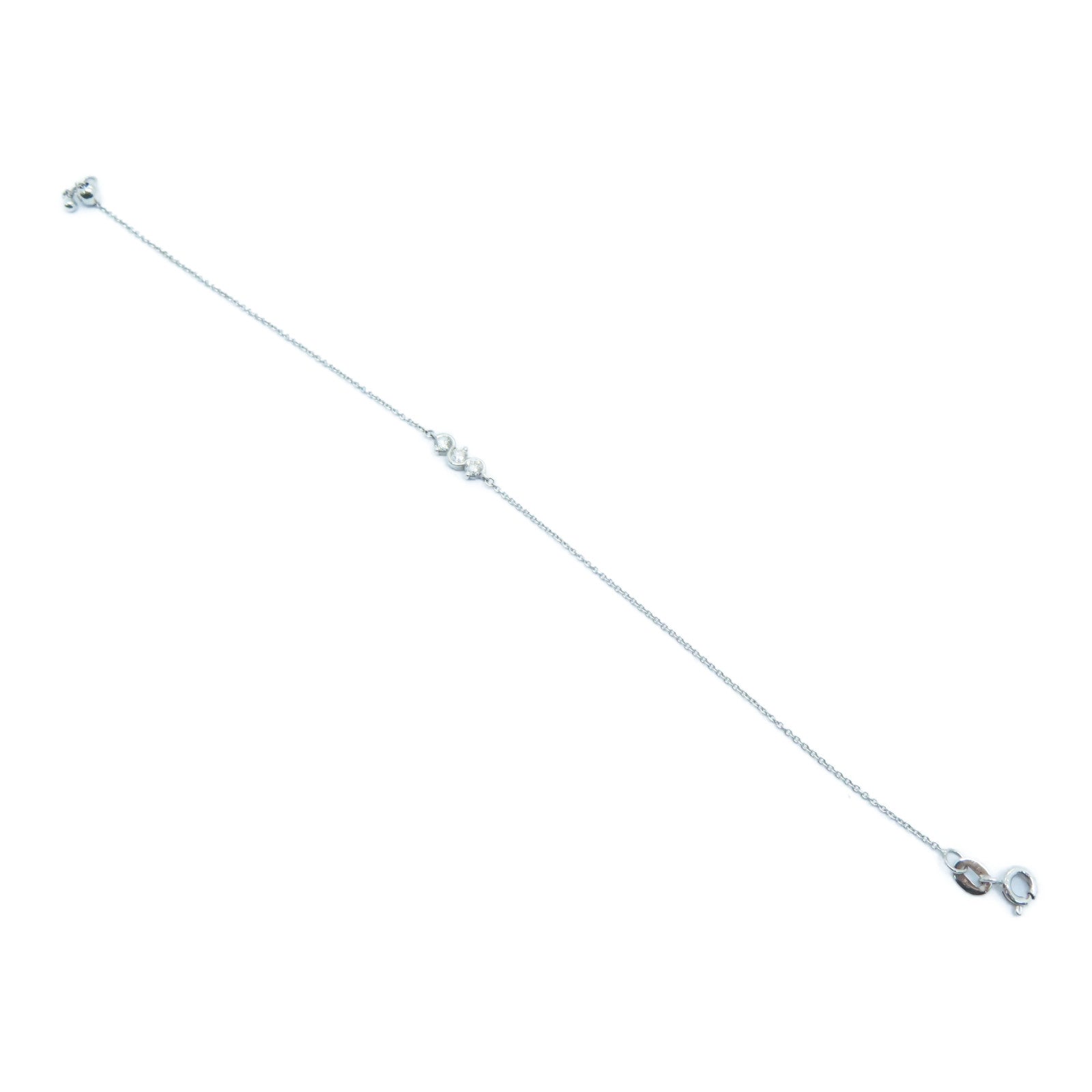 JEWELRY 【激减优惠】18K白金Diamond Bracelet 0.20ct钻石手链