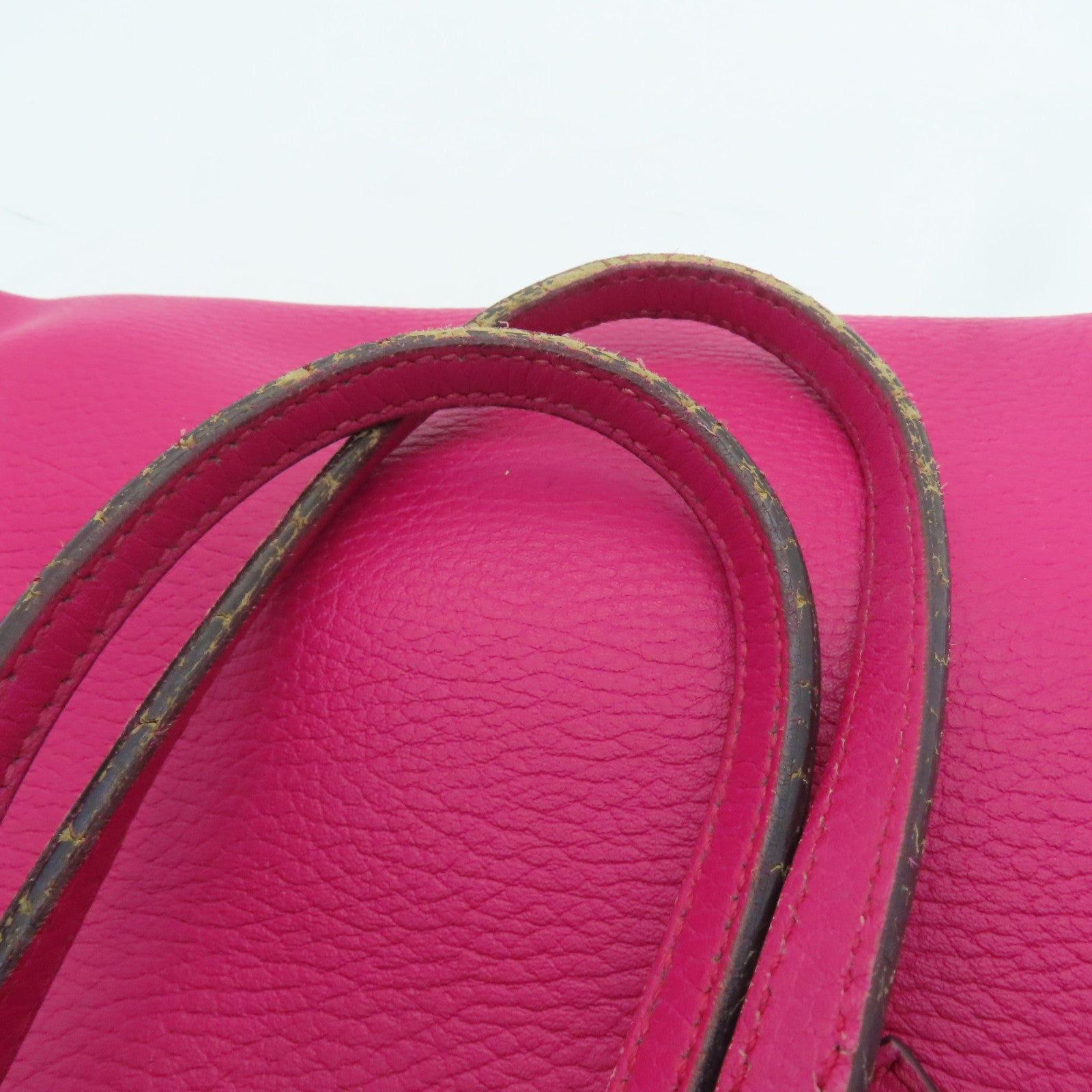 GUCCI cowhide leather Tote Bag hand bag pink