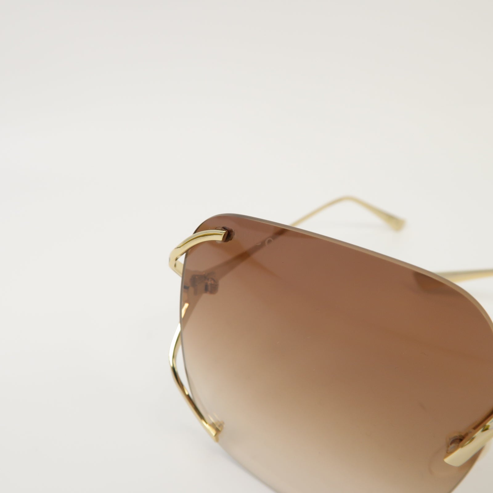 GUCCI PVC Sunglasses太陽眼鏡棕色