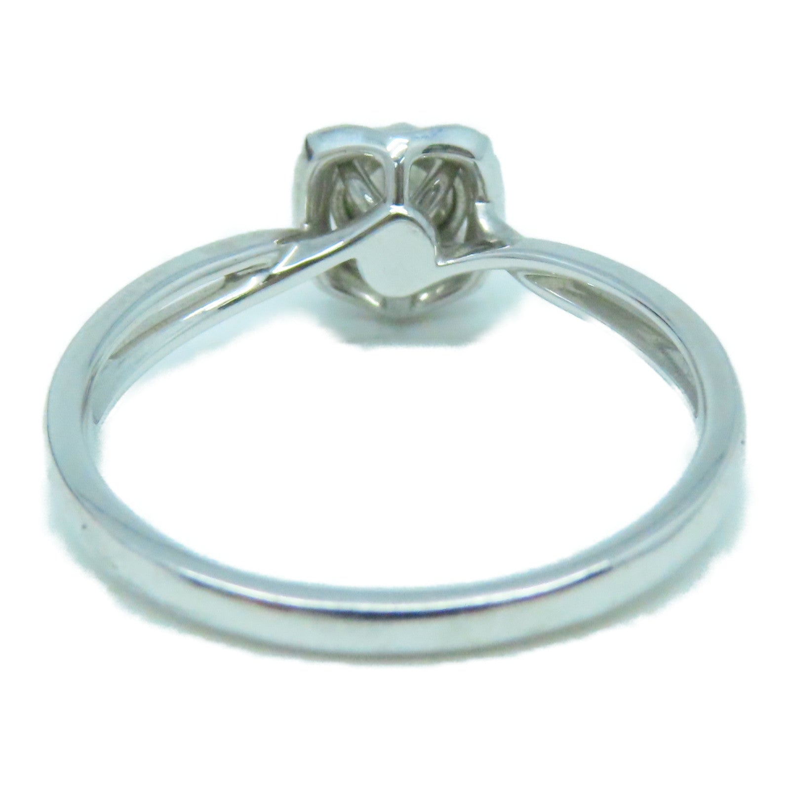 JEWELRY 18K白金Diamond Ring钻石戒指US#7