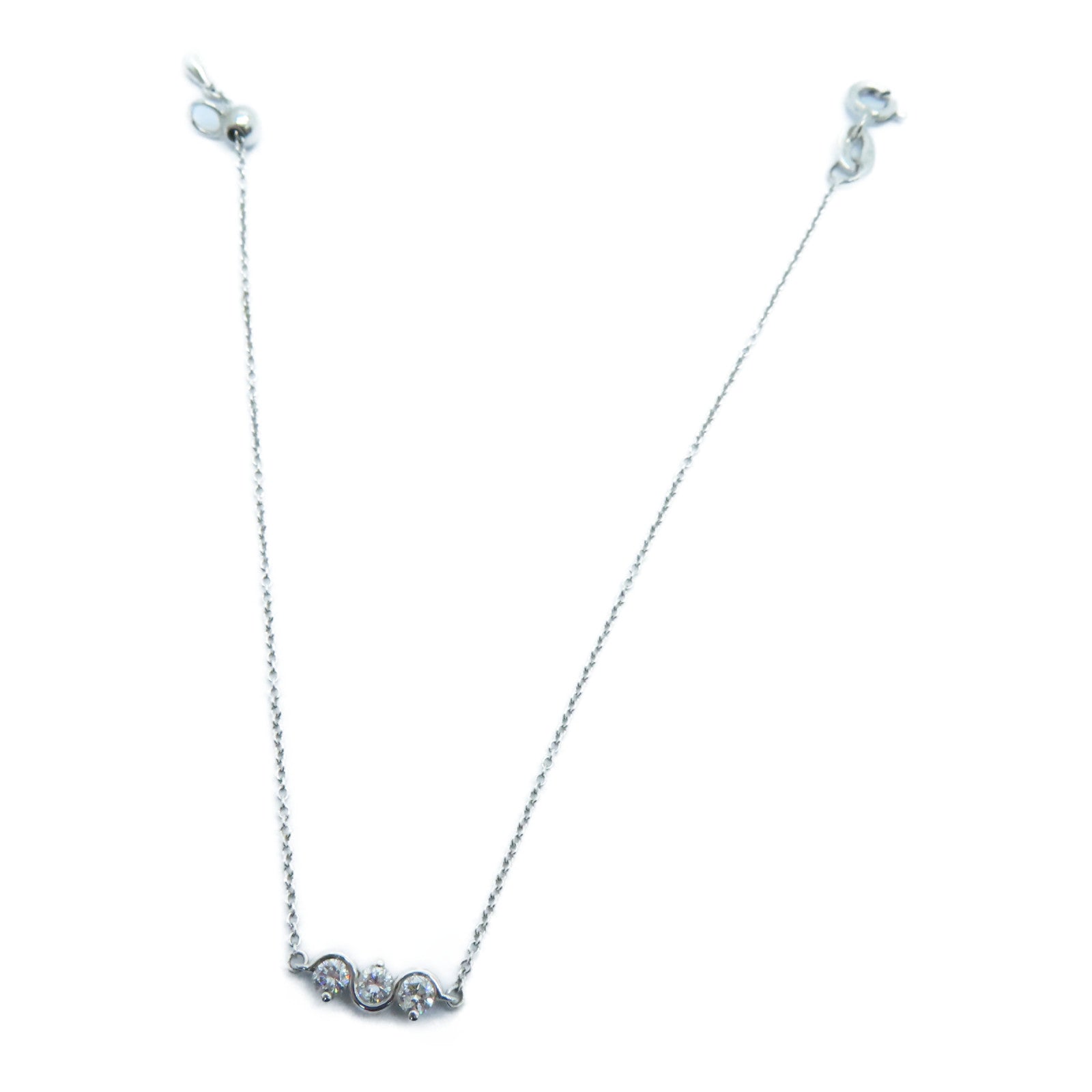 JEWELRY 【激减优惠】18K白金Diamond Bracelet 0.20ct钻石手链