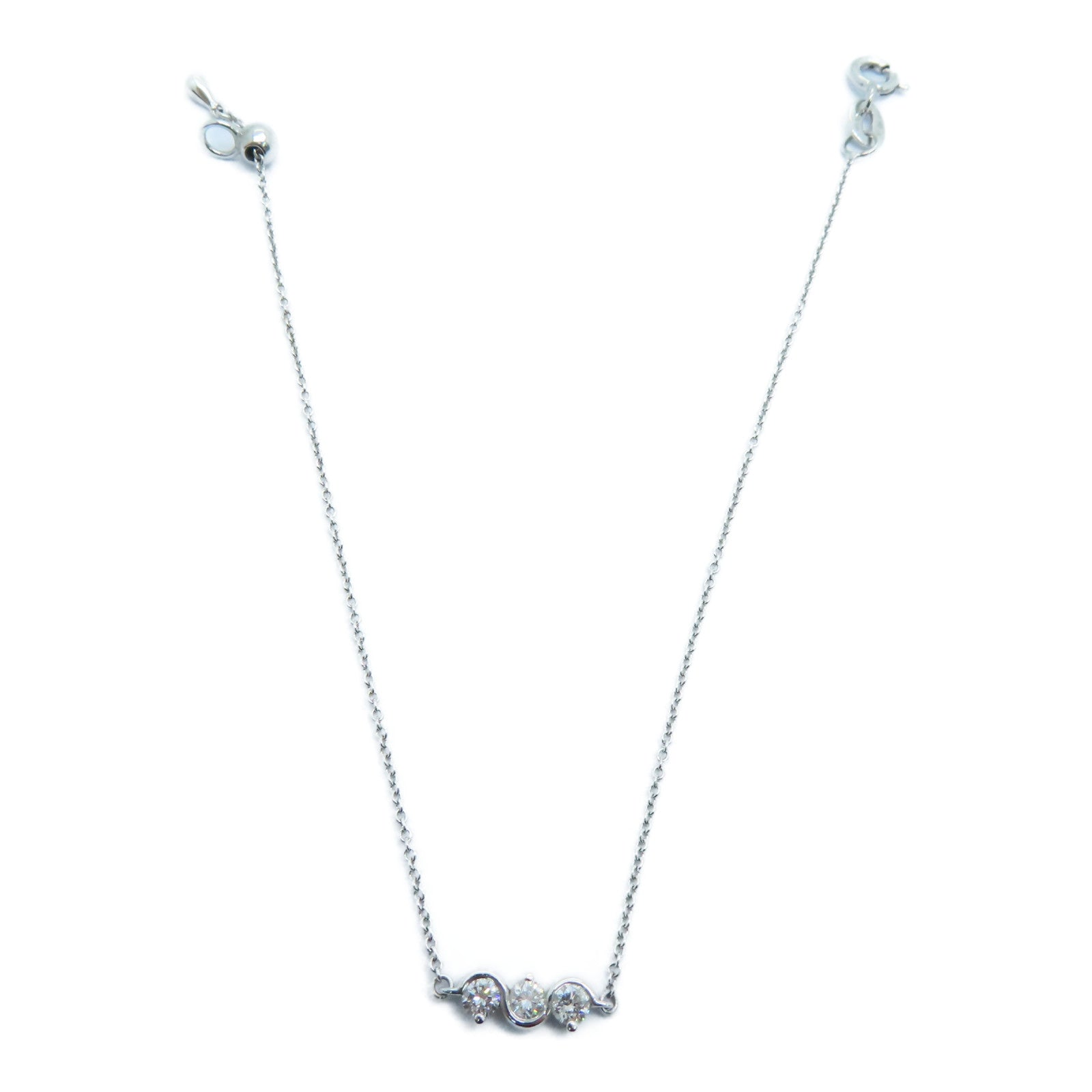 JEWELRY 【激减优惠】18K白金Diamond Bracelet 0.20ct钻石手链