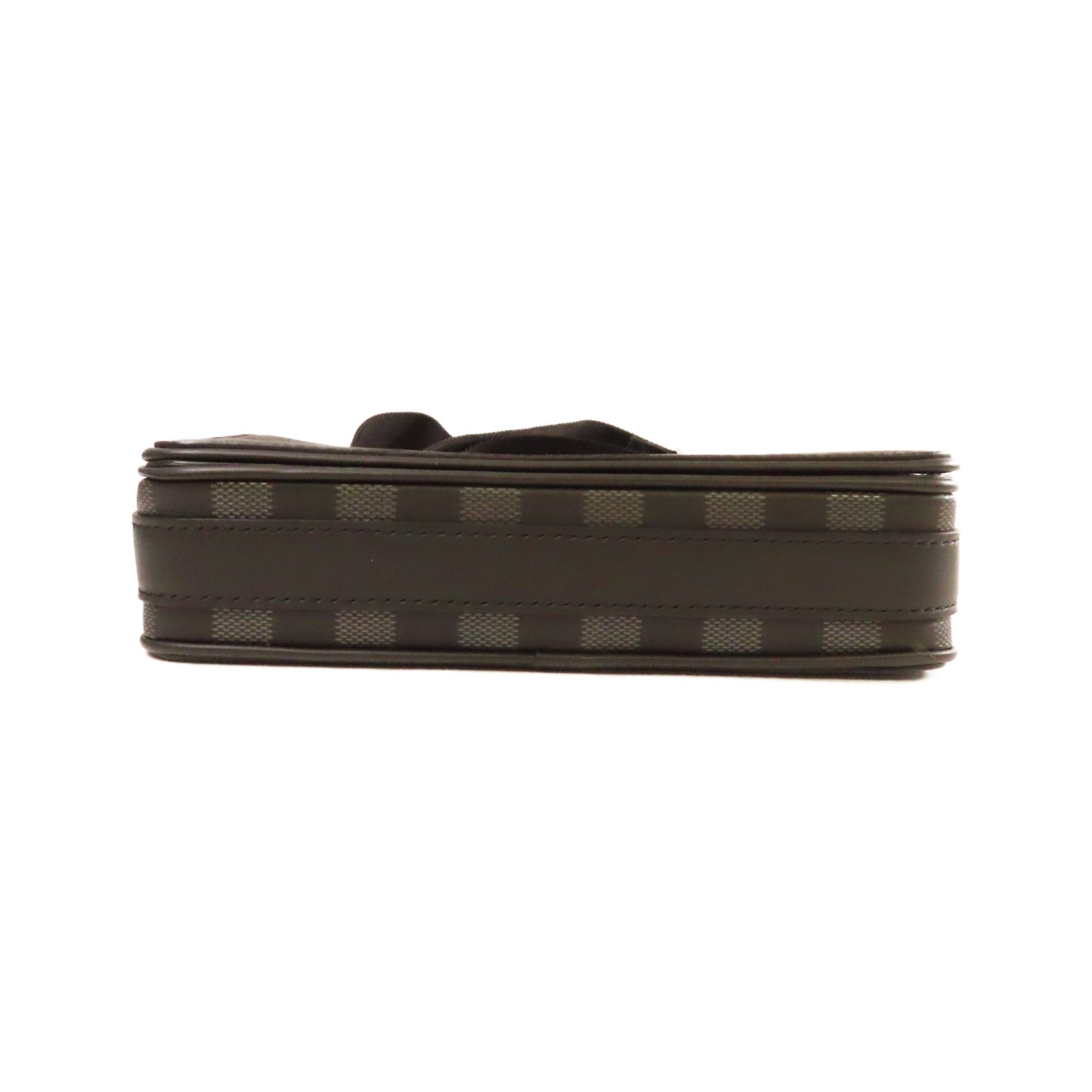 LOUIS VUITTON Damier Infini Studio Messenger Shoulder Bag銀扣肩背袋啡色