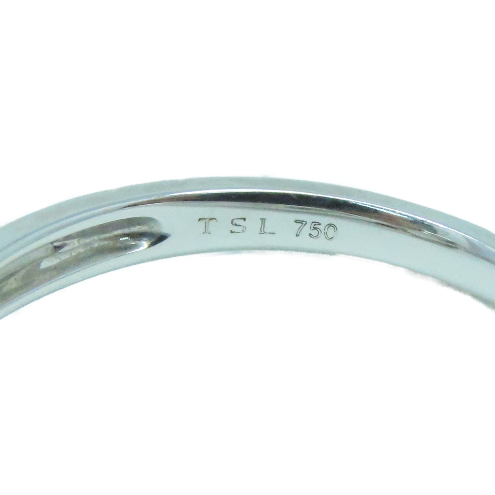 JEWELRY 18K白金Diamond Ring钻石戒指US#7