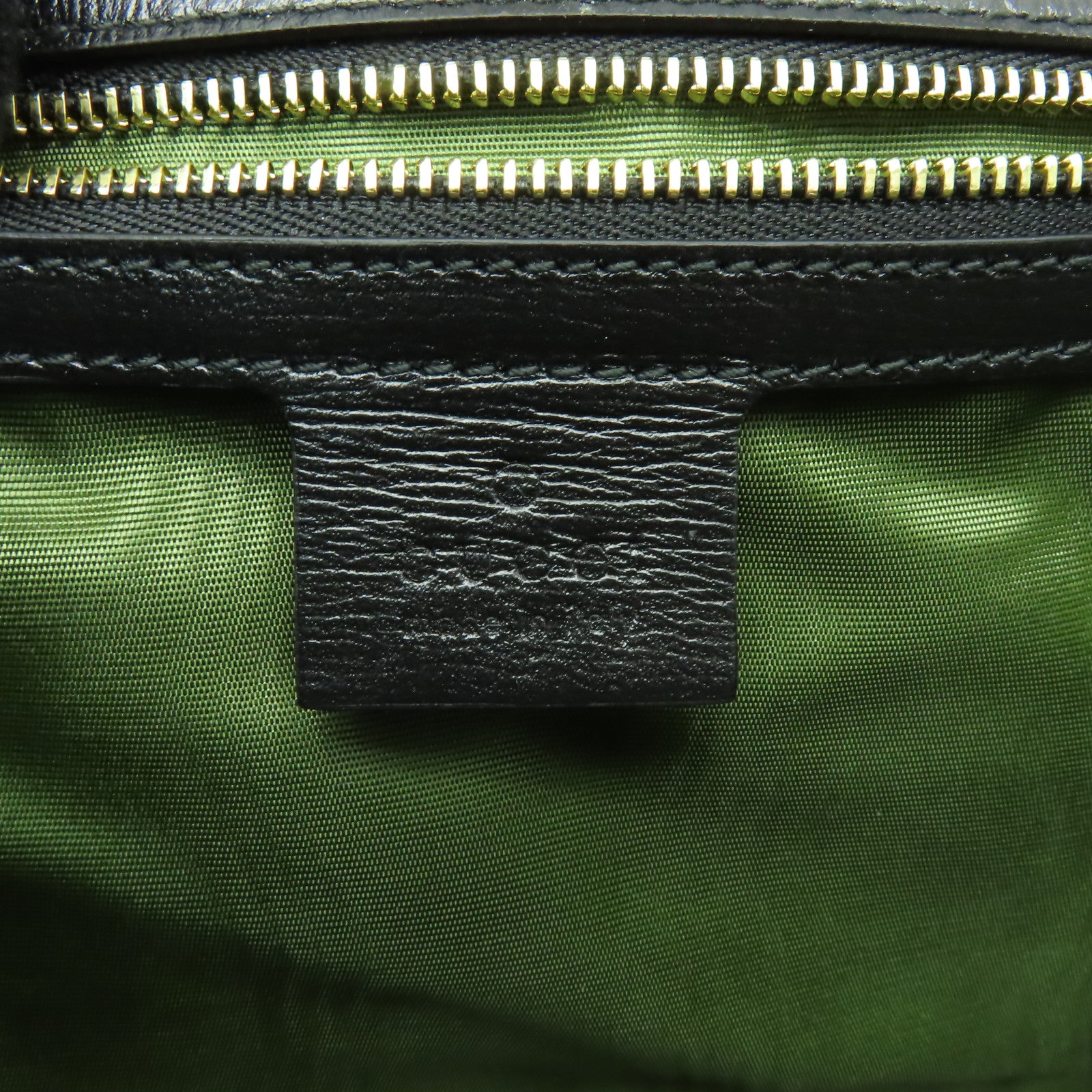 GUCCI 【激減優惠】牛皮皮革Shoulder Bag金扣肩背袋黒色