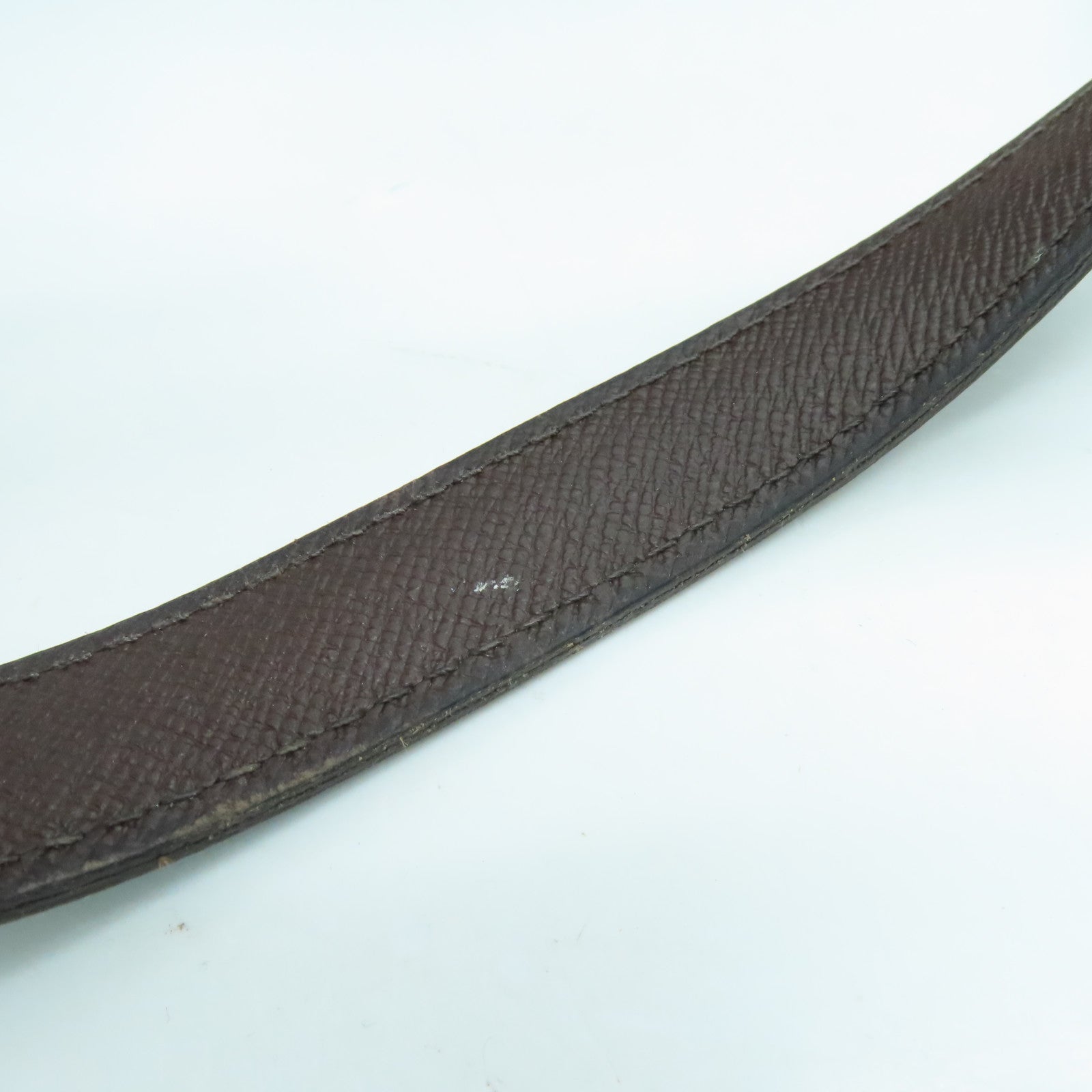 LOUIS VUITTON Damier Belem PM Hand Bag金扣手挽袋啡色