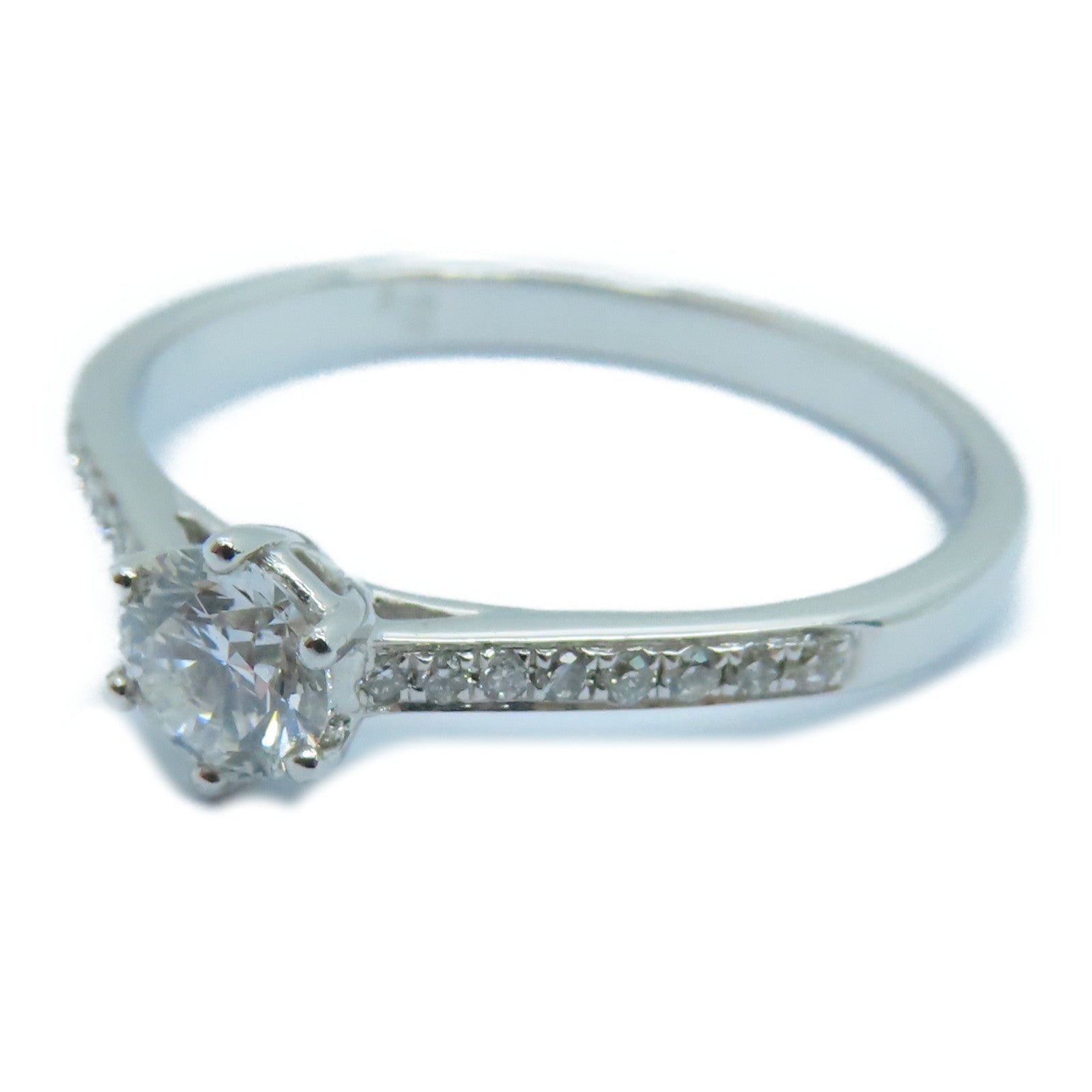JEWELRY 【激减优惠】18K白金Diamond Ring 0.40ct钻石戒指