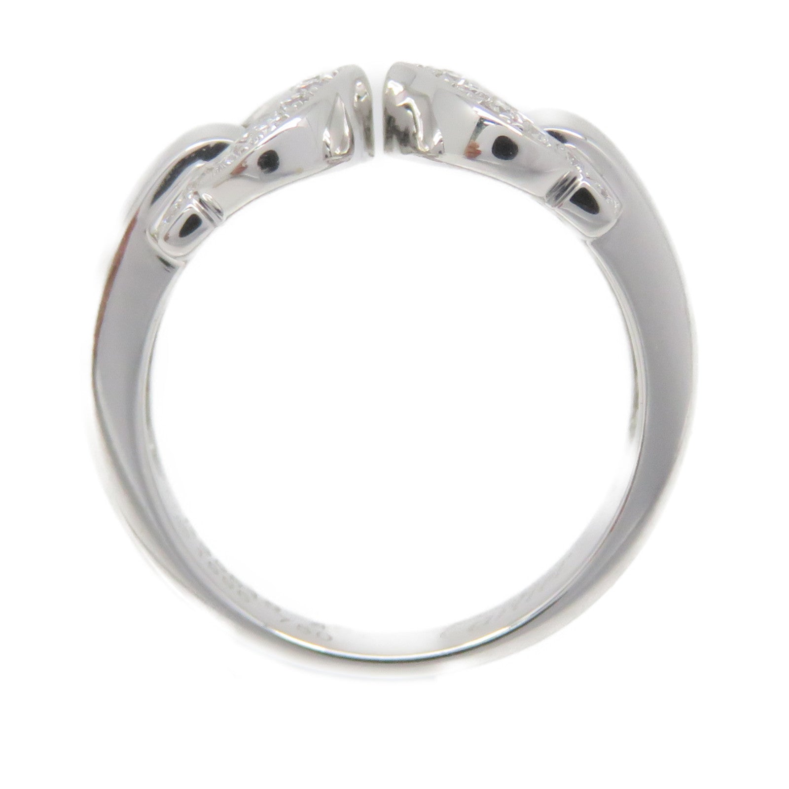 CARTIER 18K白金/钻石C2 Diamond Ring戒指#49