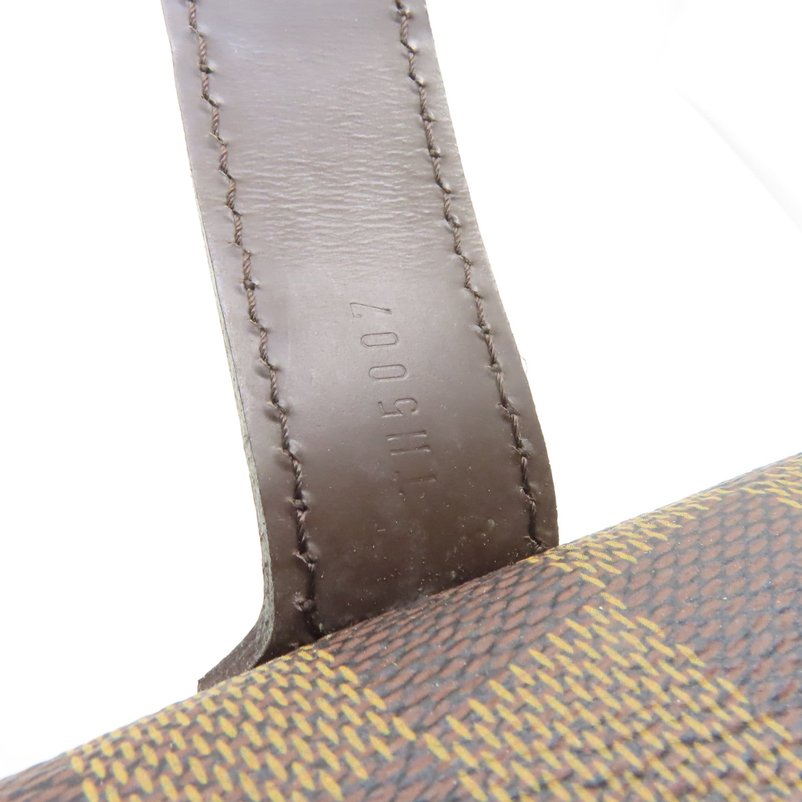 LOUIS VUITTON Damier Broadway金扣肩背袋棕色