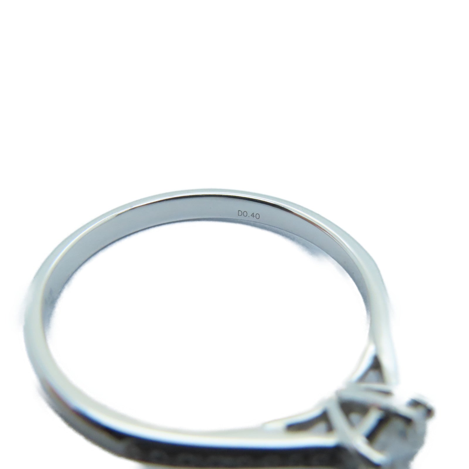 JEWELRY 【激减优惠】18K白金Diamond Ring 0.40ct钻石戒指