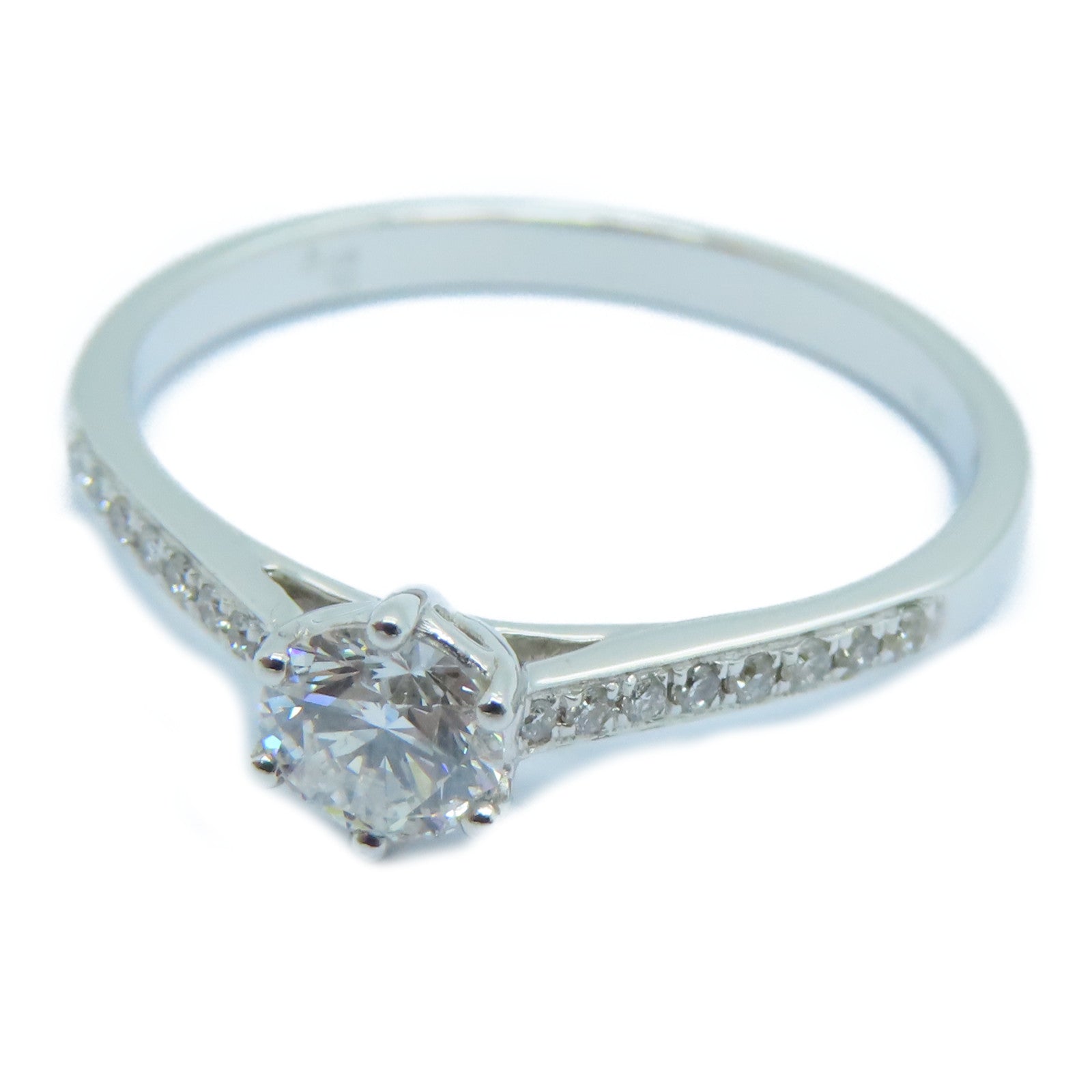 JEWELRY 【激减优惠】18K白金Diamond Ring 0.40ct钻石戒指