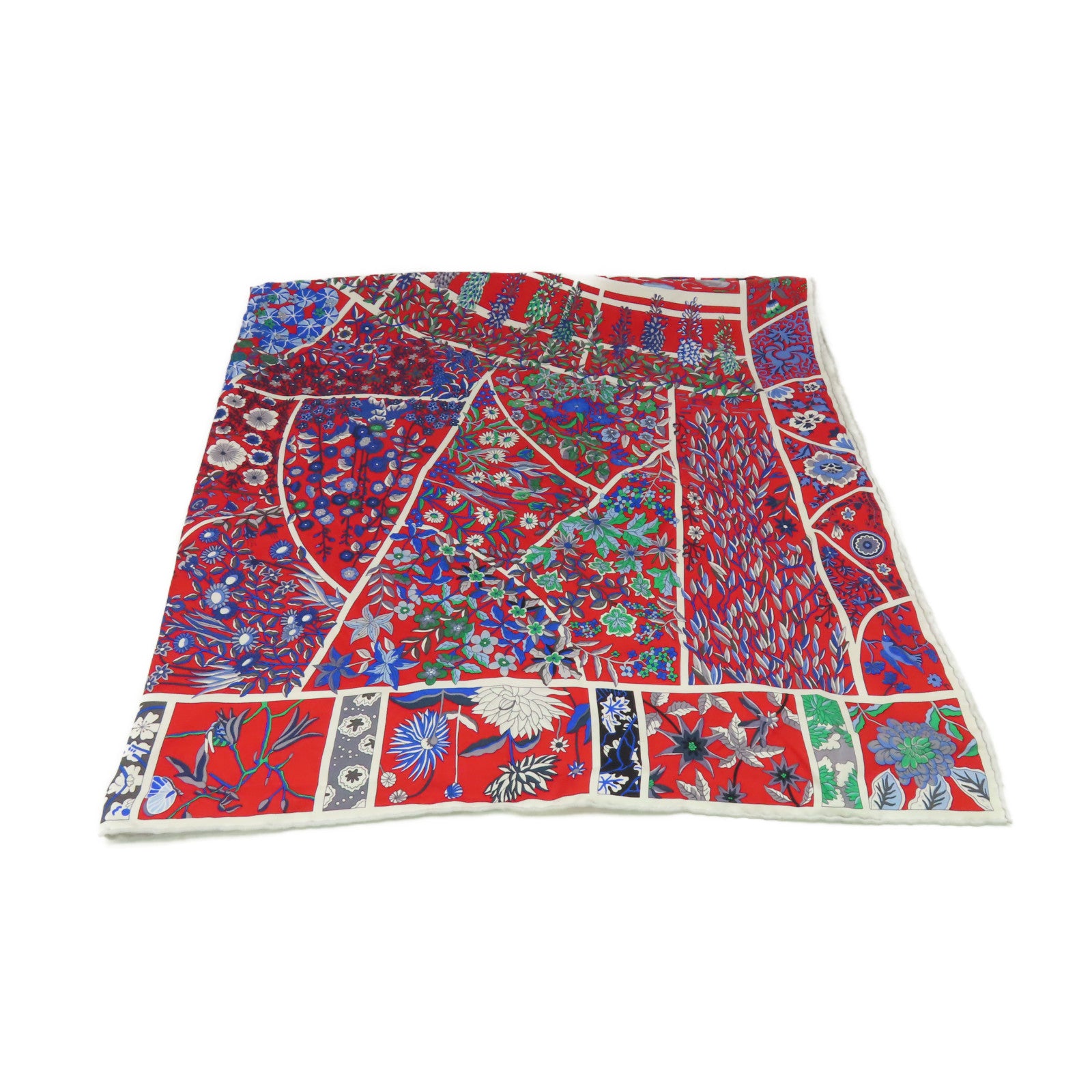 HERMES 【激減優惠】絲質Scarf 90x90絲巾紅色/藍色/彩色