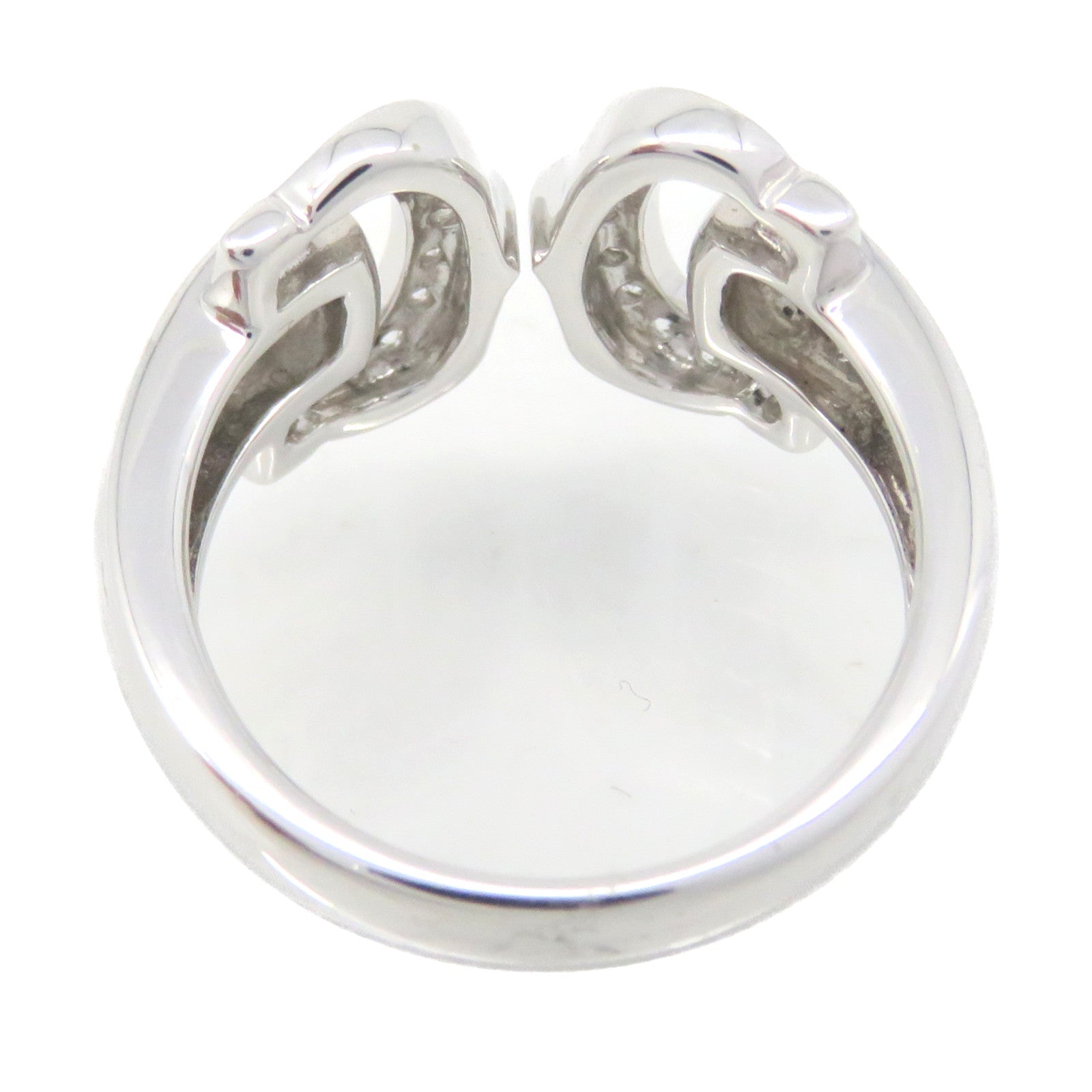 CARTIER 18K白金/钻石C2 Diamond Ring戒指#49