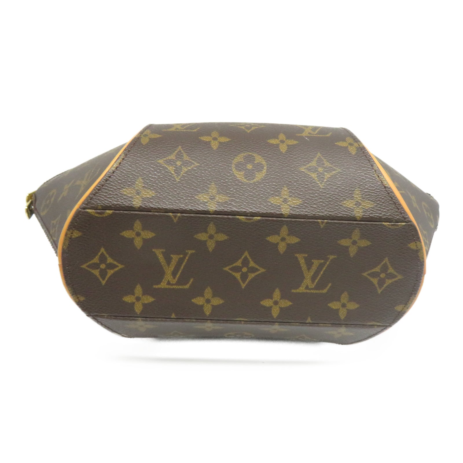 LOUIS VUITTON 【激減優惠】Monogram Elipse PM金扣手挽袋啡色