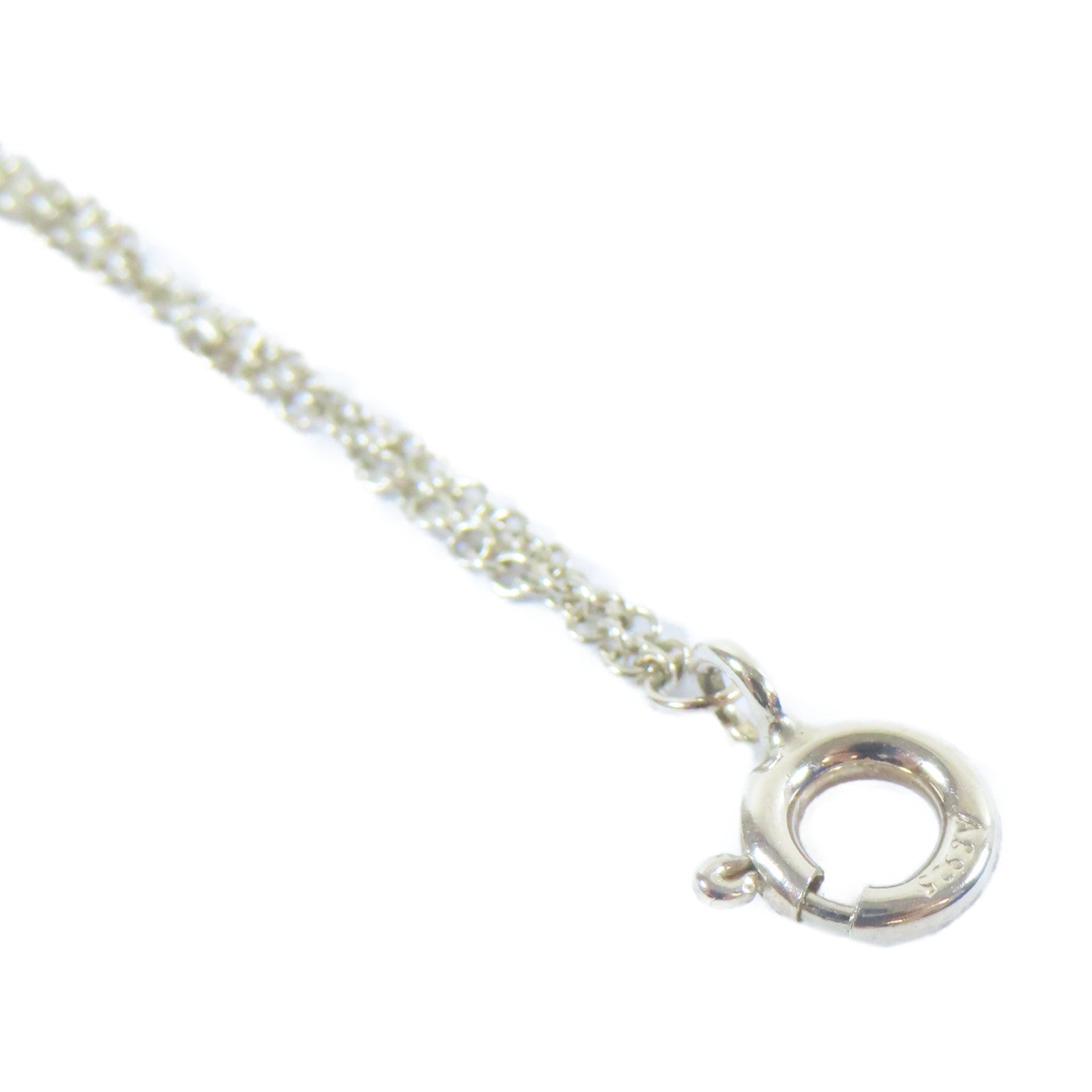 TIFFANY＆CO 925純銀Silver Please Return手鏈#16cm