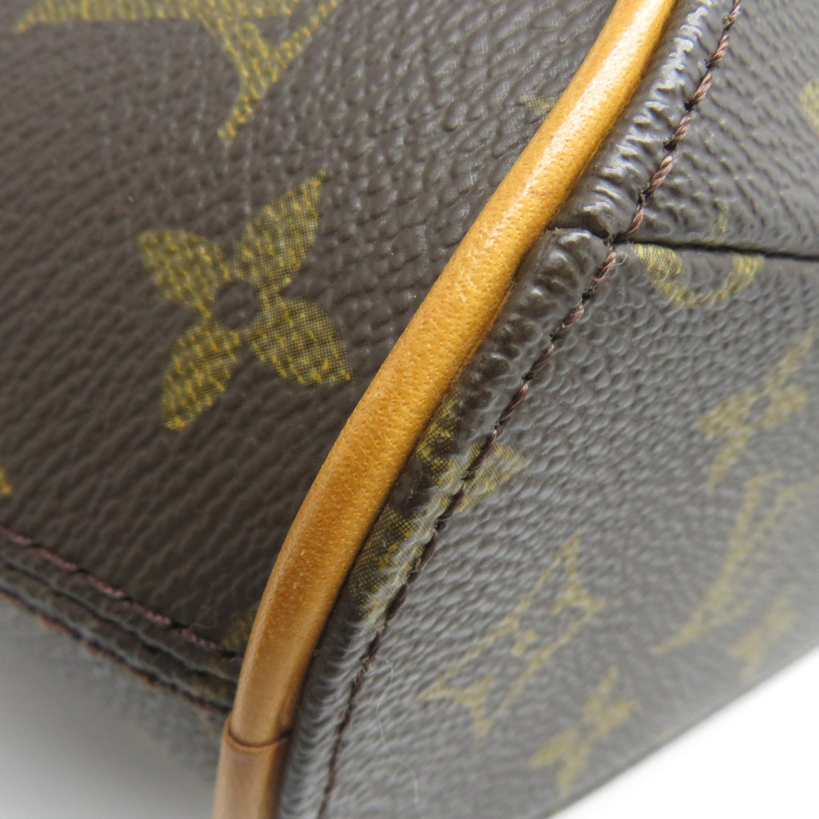 LOUIS VUITTON 【激減優惠】Monogram Elipse PM金扣手挽袋啡色