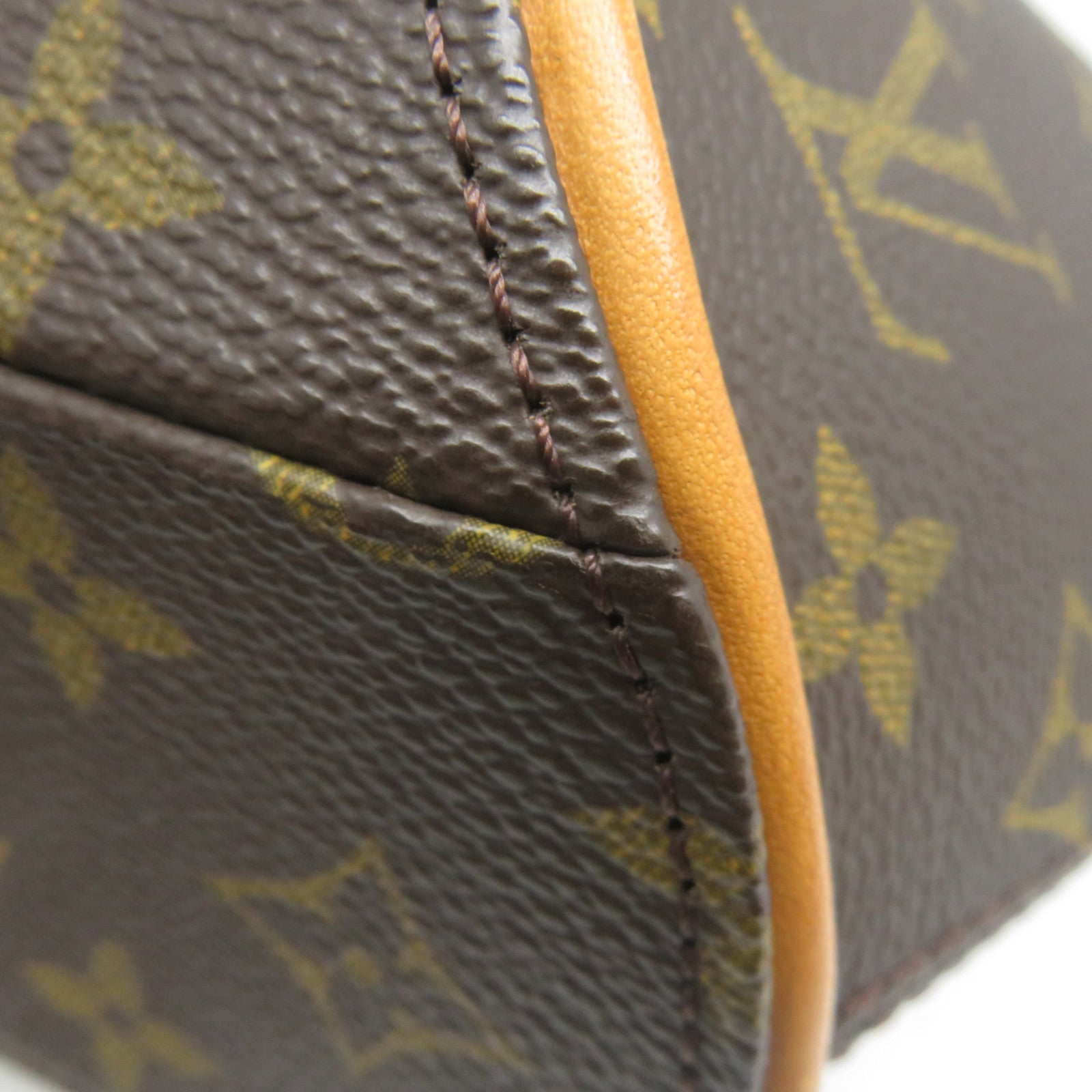 LOUIS VUITTON 【激減優惠】Monogram Elipse PM金扣手挽袋啡色